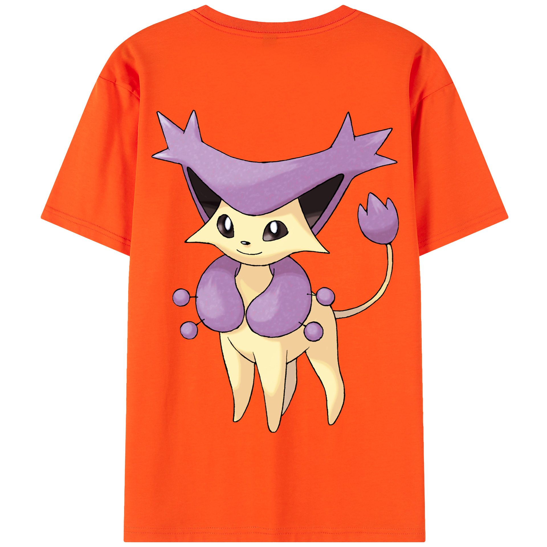 （画像用） ポケットモンスター Pokémon 綿100％半袖Tシャツ（背面プリント）