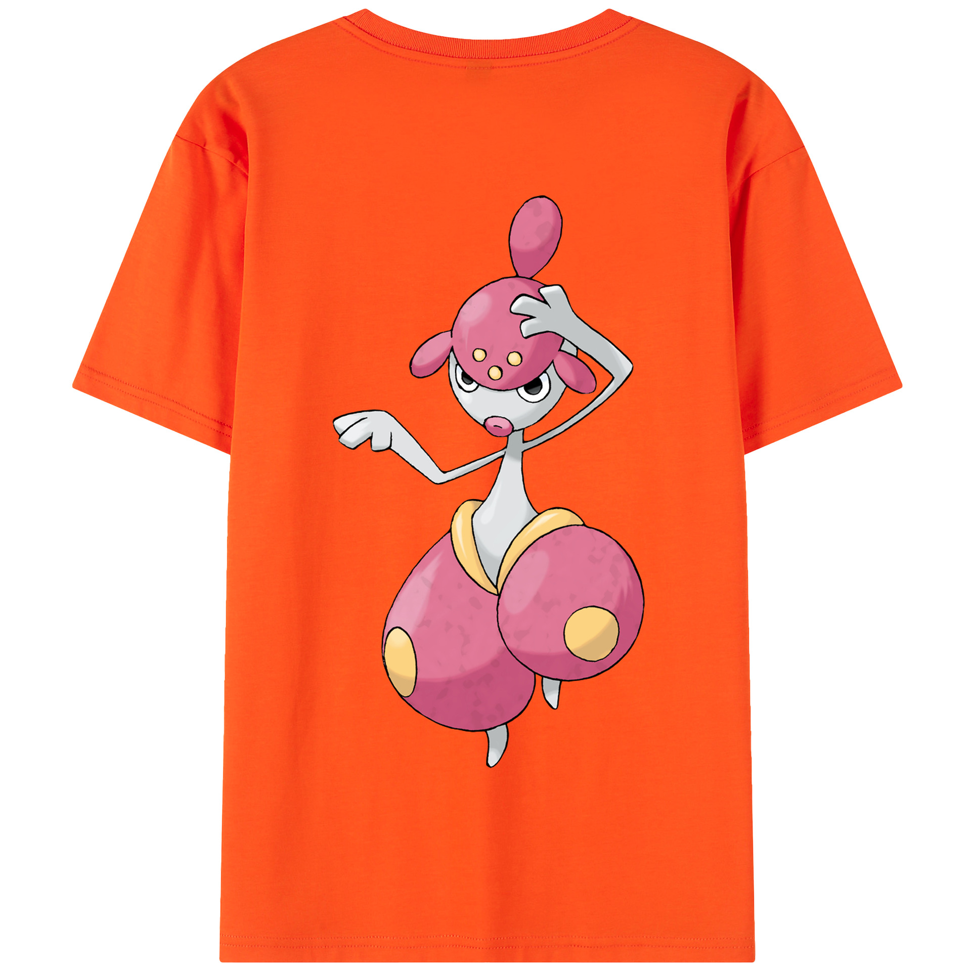 （画像用） ポケットモンスター Pokémon 綿100％半袖Tシャツ（背面プリント）