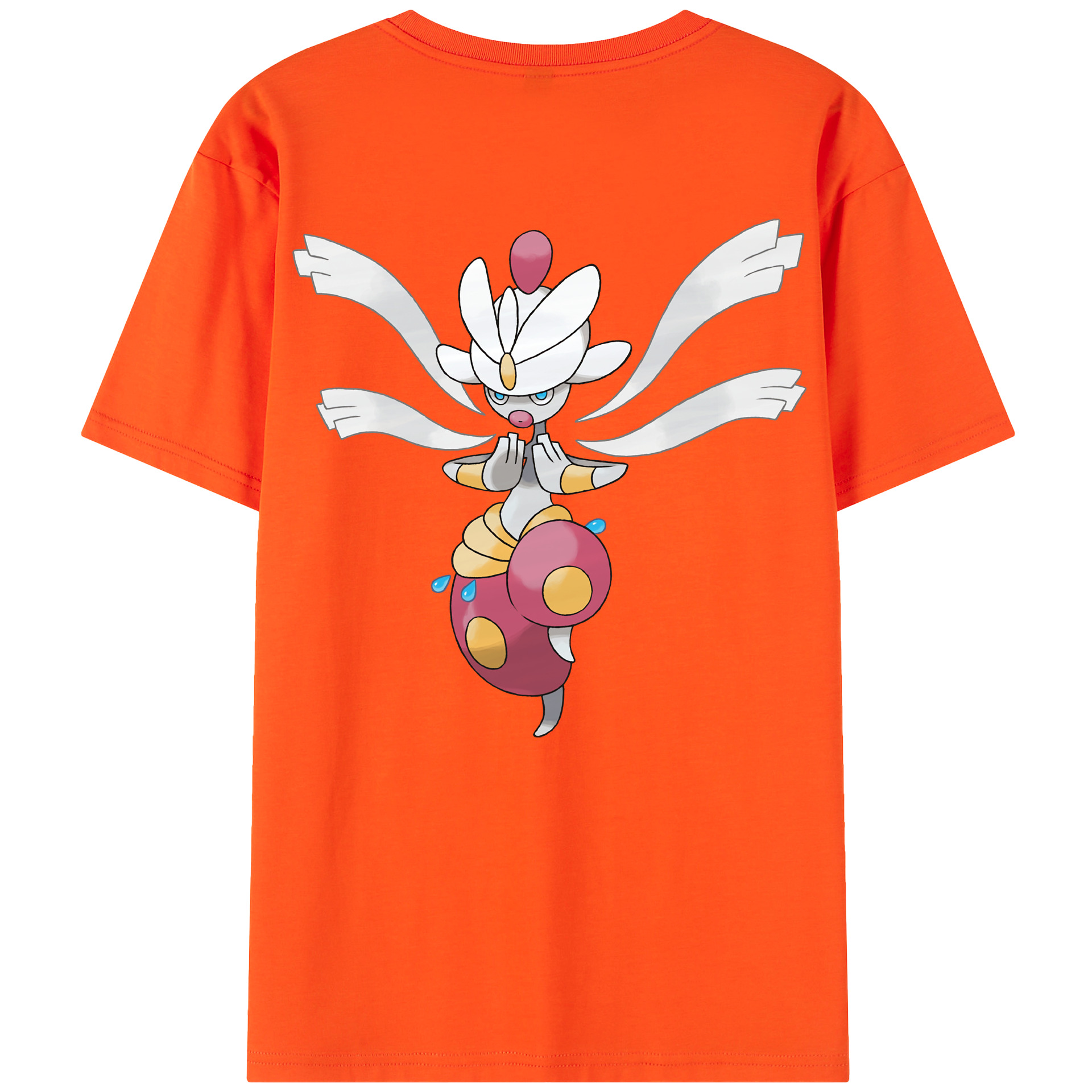 （画像用） ポケットモンスター Pokémon 綿100％半袖Tシャツ（背面プリント）