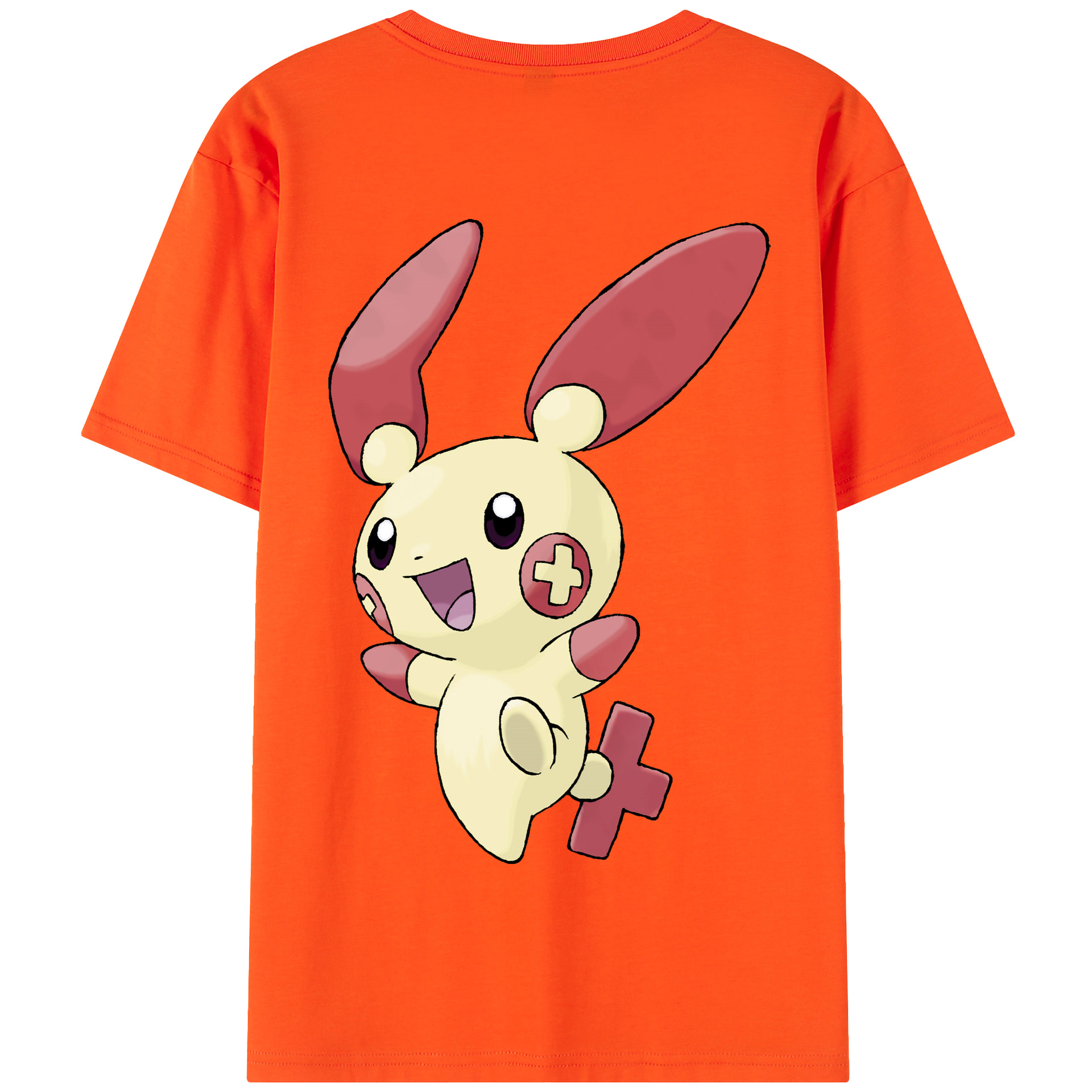 （画像用） ポケットモンスター Pokémon 綿100％半袖Tシャツ（背面プリント）