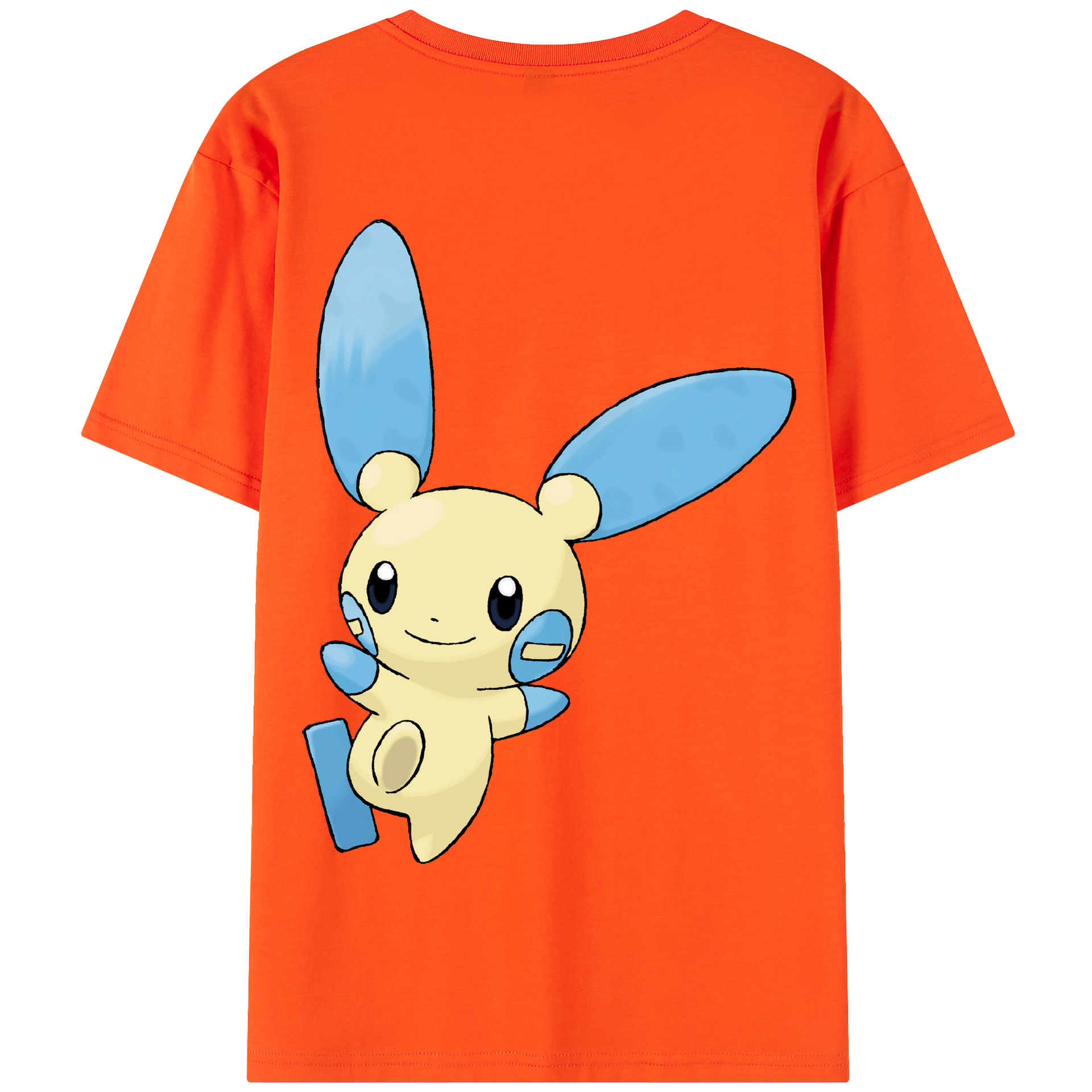 （画像用） ポケットモンスター Pokémon 綿100％半袖Tシャツ（背面プリント）