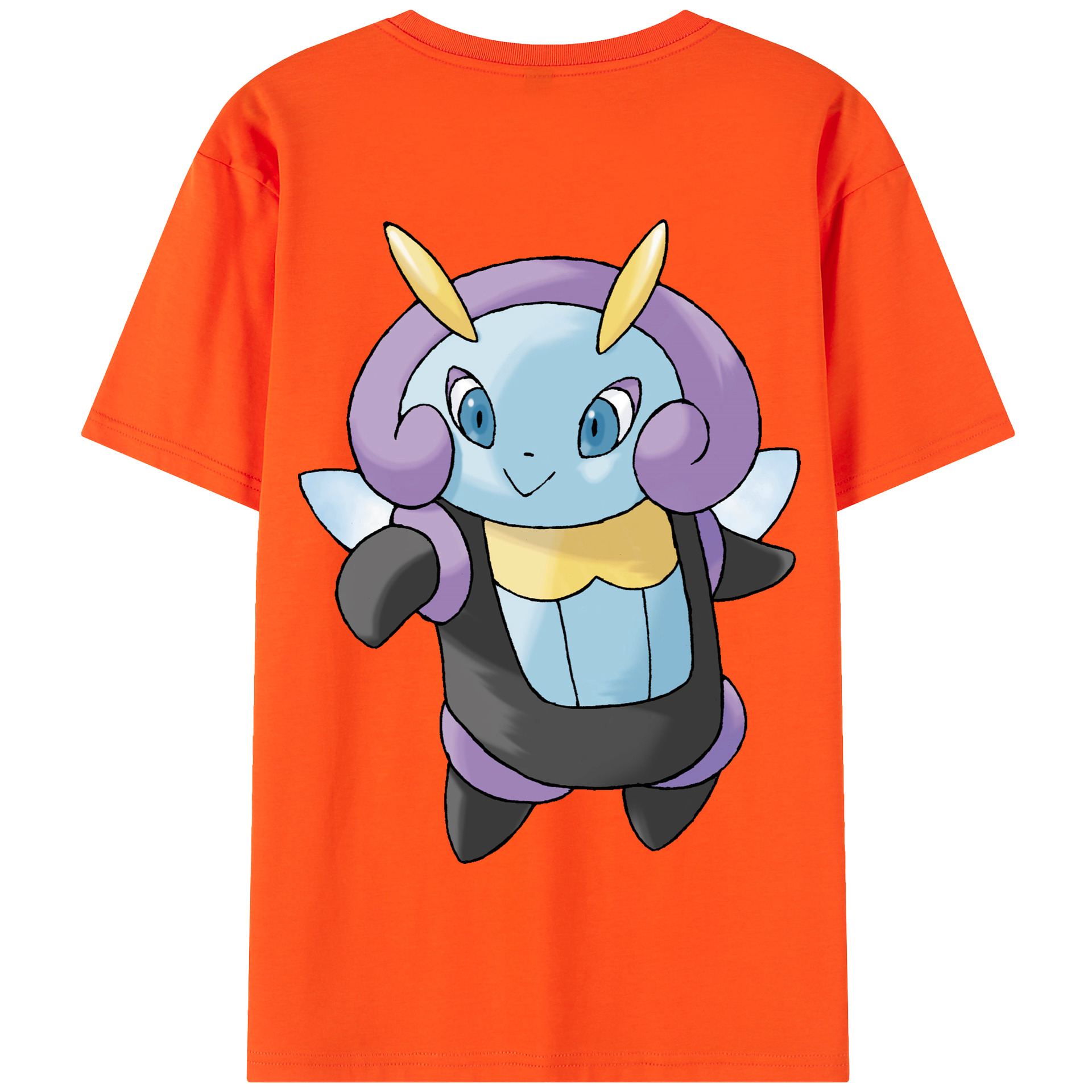 （画像用） ポケットモンスター Pokémon 綿100％半袖Tシャツ（背面プリント）