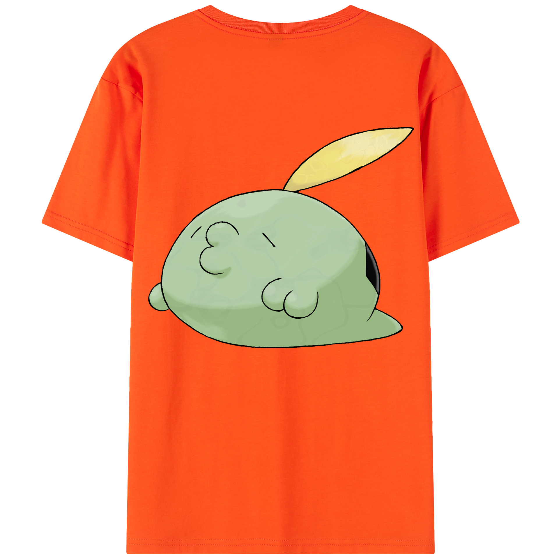 （画像用） ポケットモンスター Pokémon 綿100％半袖Tシャツ（背面プリント）