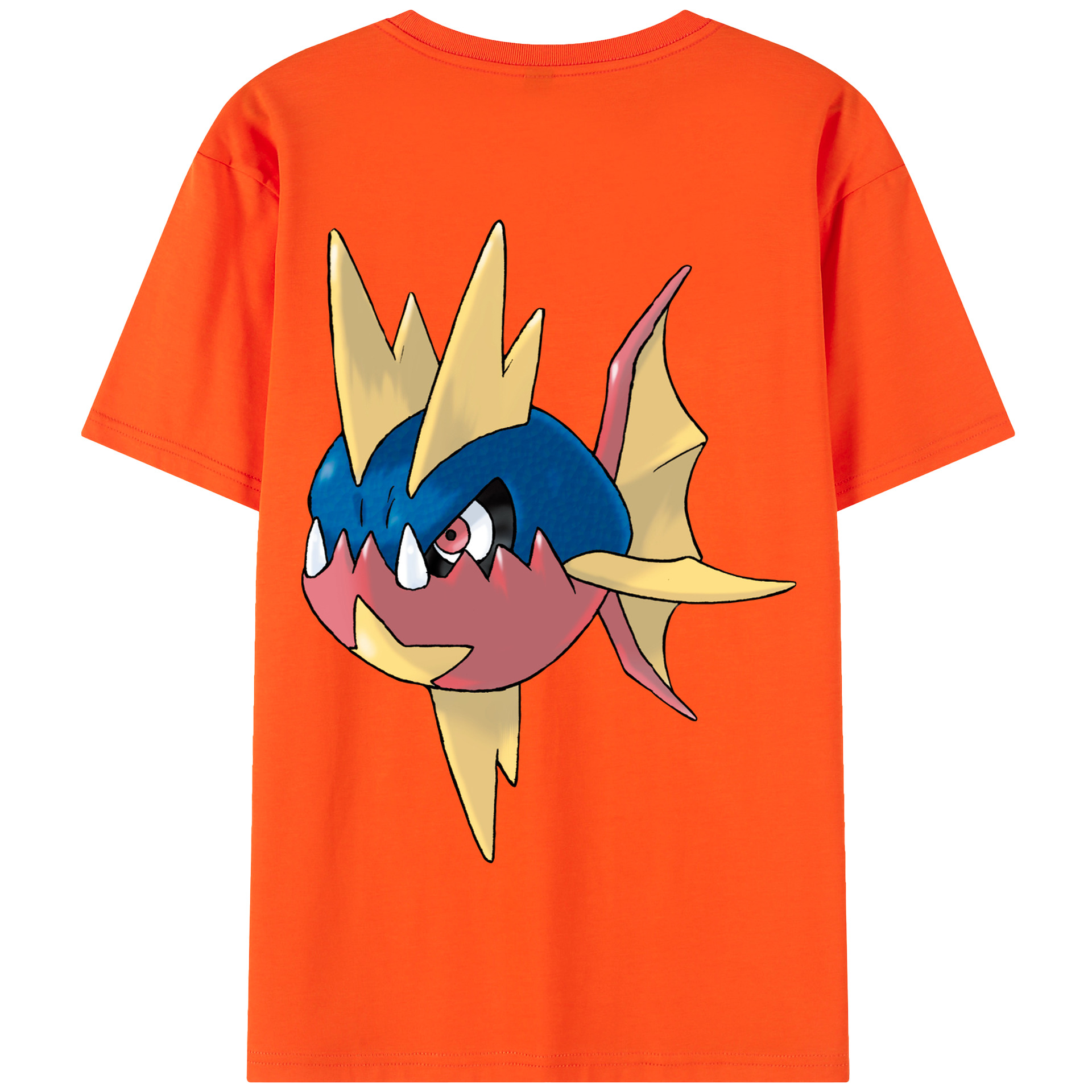 （画像用） ポケットモンスター Pokémon 綿100％半袖Tシャツ（背面プリント）