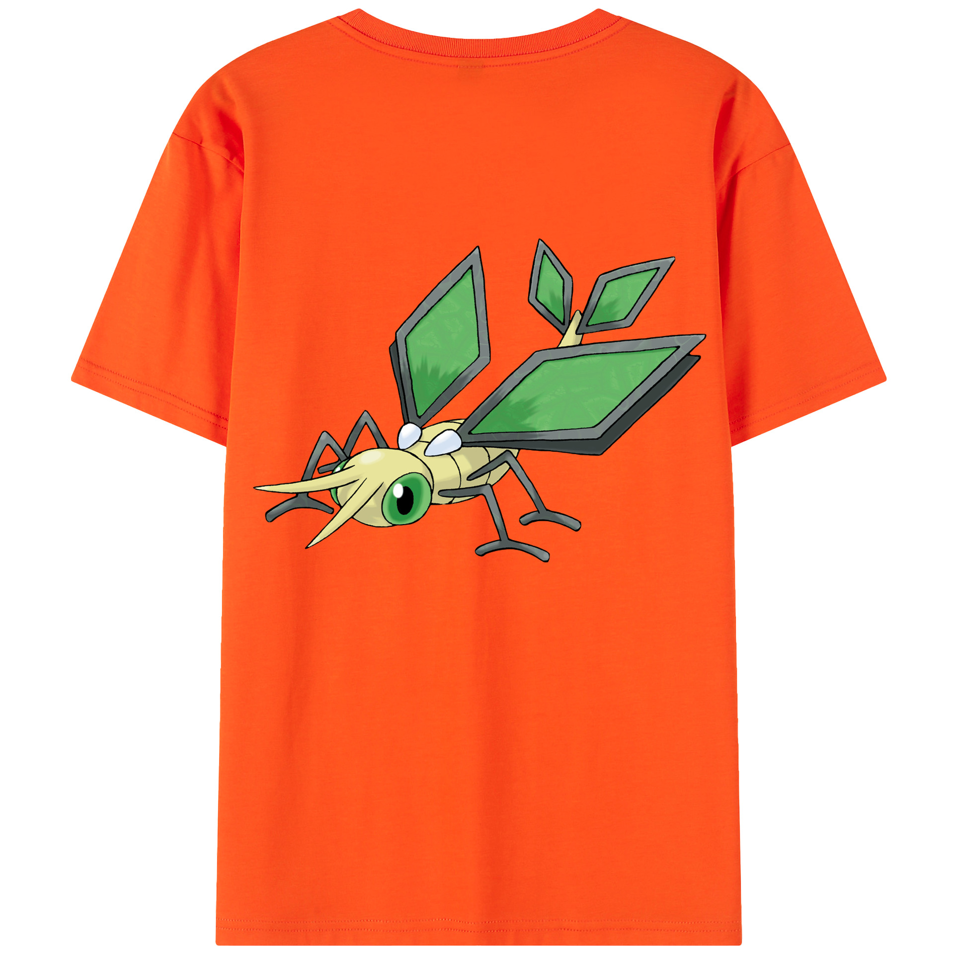 （画像用） ポケットモンスター Pokémon 綿100％半袖Tシャツ（背面プリント）