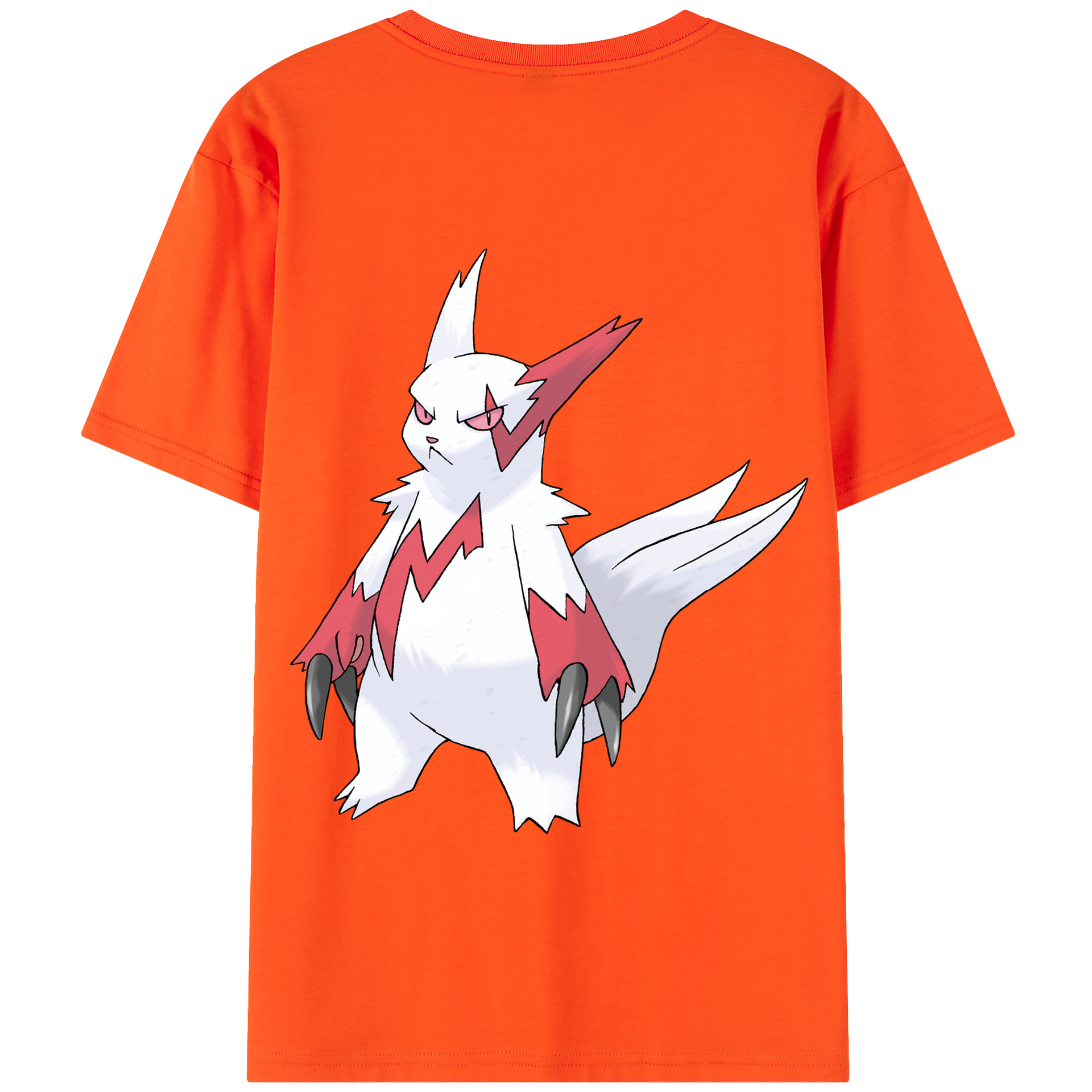 （画像用） ポケットモンスター Pokémon 綿100％半袖Tシャツ（背面プリント）