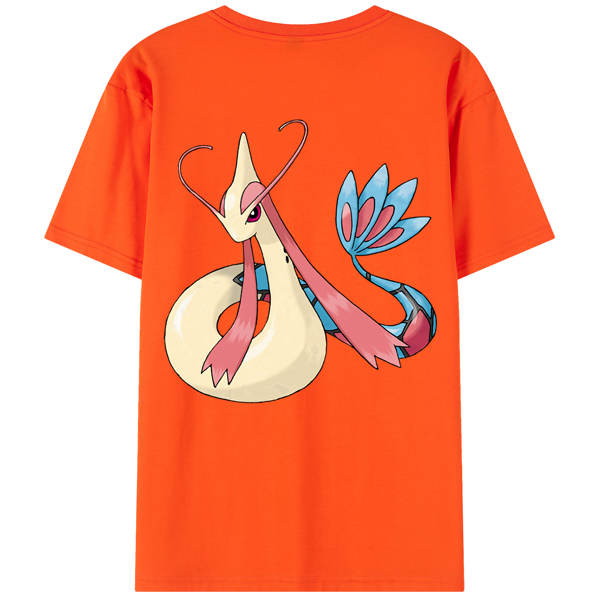 （画像用） ポケットモンスター Pokémon 綿100％半袖Tシャツ（背面プリント）