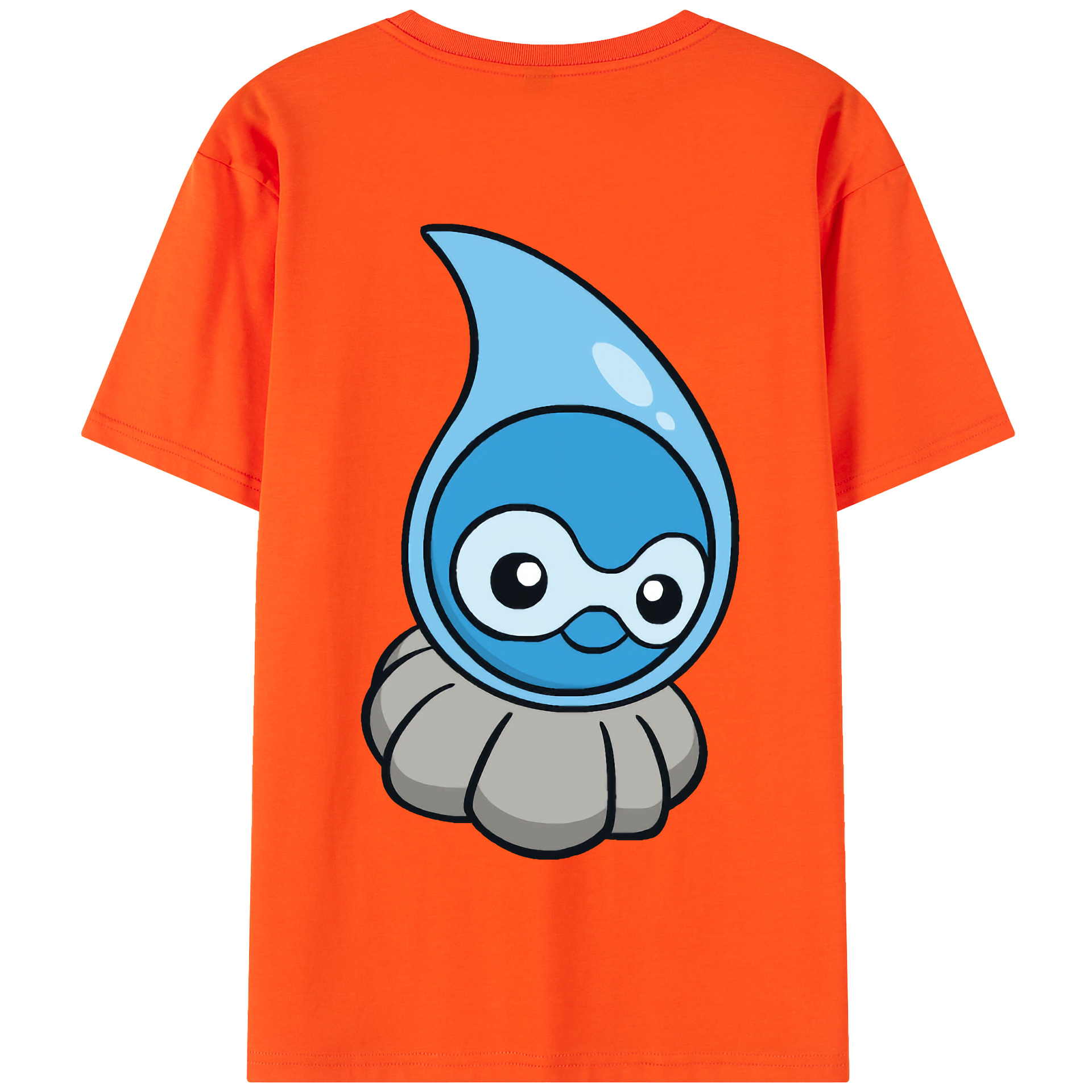 （画像用） ポケットモンスター Pokémon 綿100％半袖Tシャツ（背面プリント）