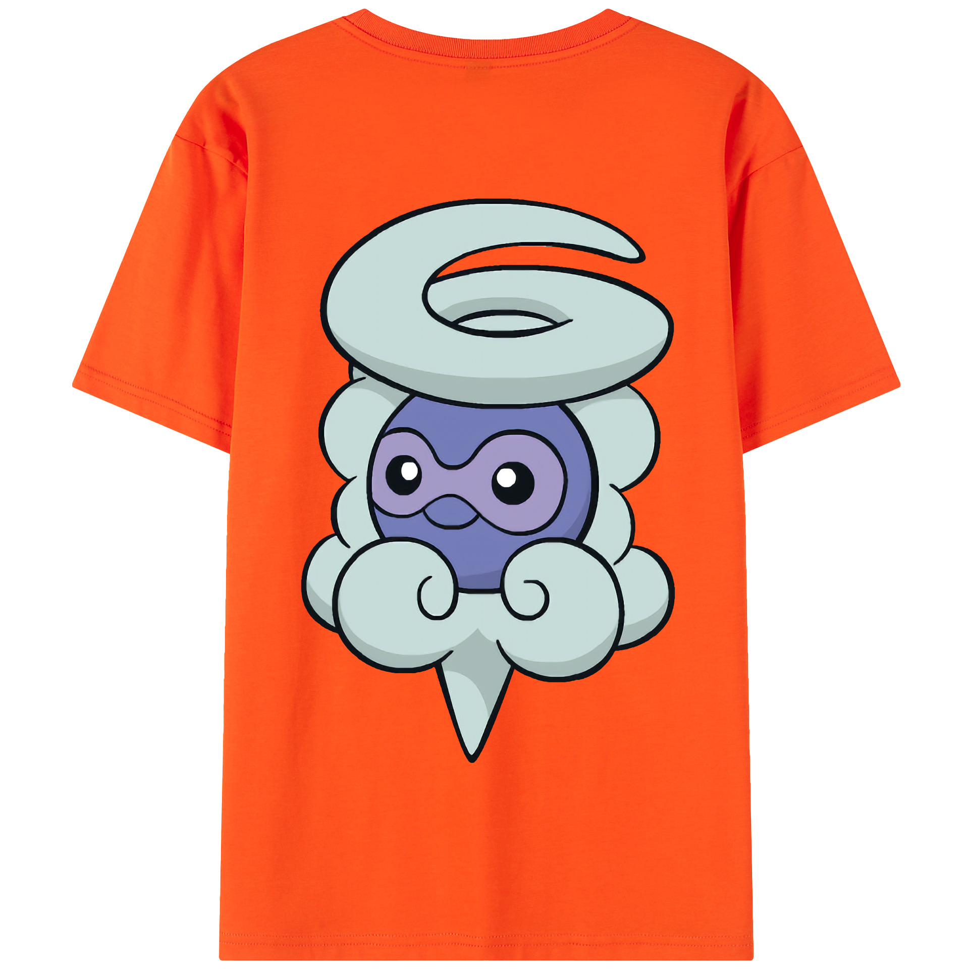 （画像用） ポケットモンスター Pokémon 綿100％半袖Tシャツ（背面プリント）