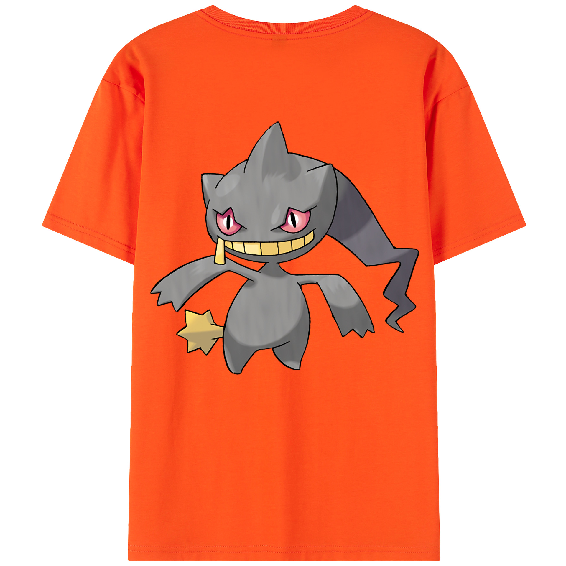 （画像用） ポケットモンスター Pokémon 綿100％半袖Tシャツ（背面プリント）