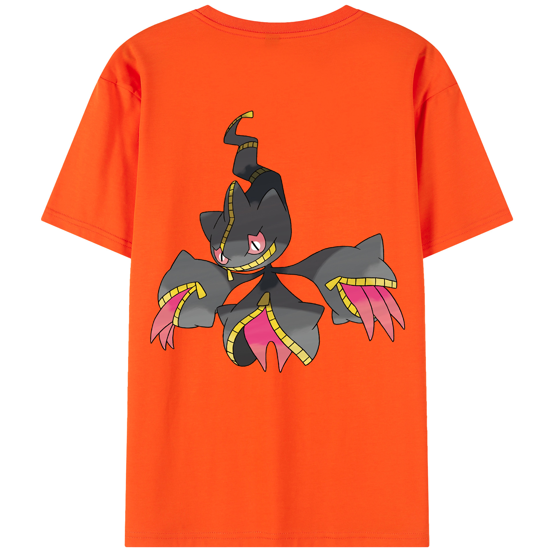 （画像用） ポケットモンスター Pokémon 綿100％半袖Tシャツ（背面プリント）