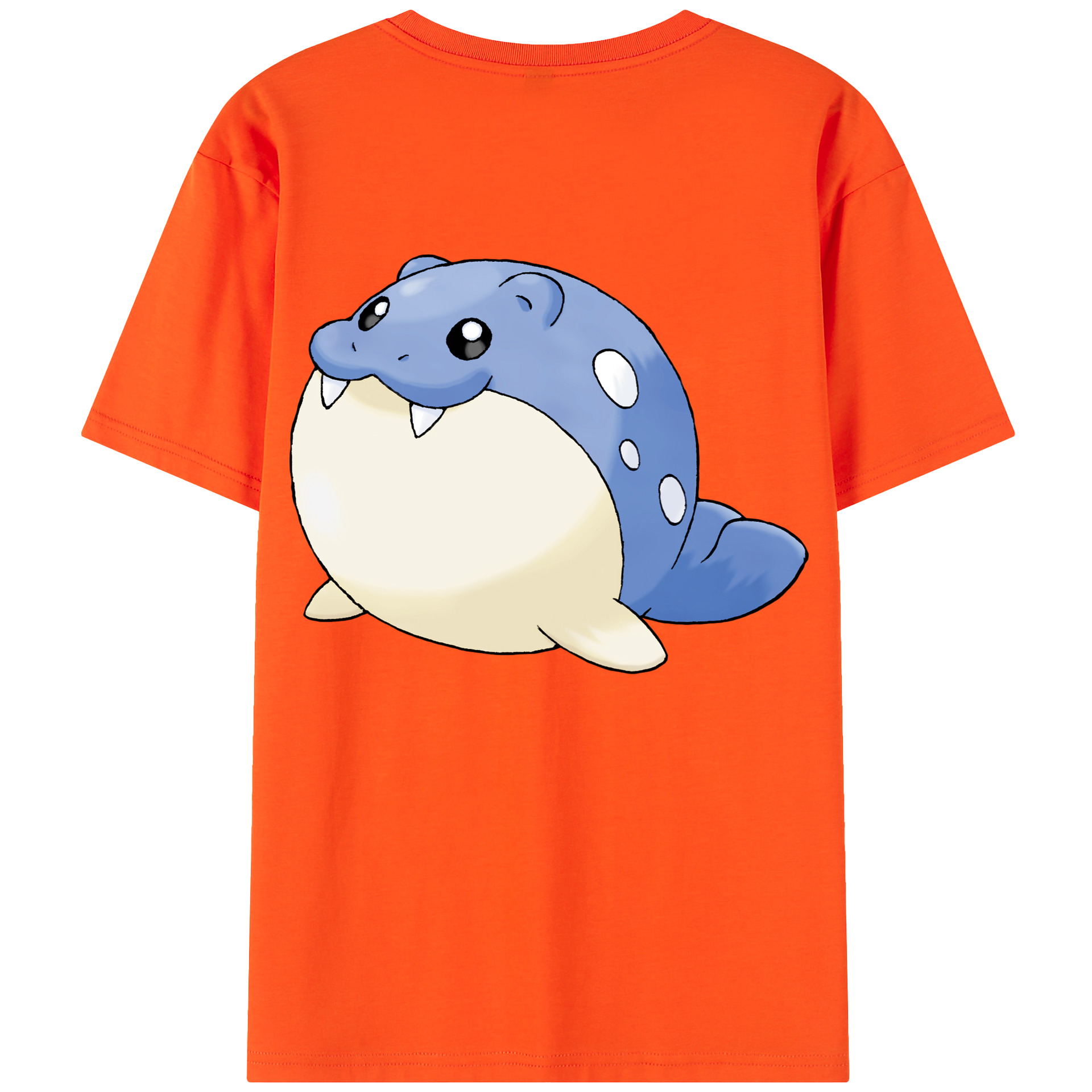 （画像用） ポケットモンスター Pokémon 綿100％半袖Tシャツ（背面プリント）