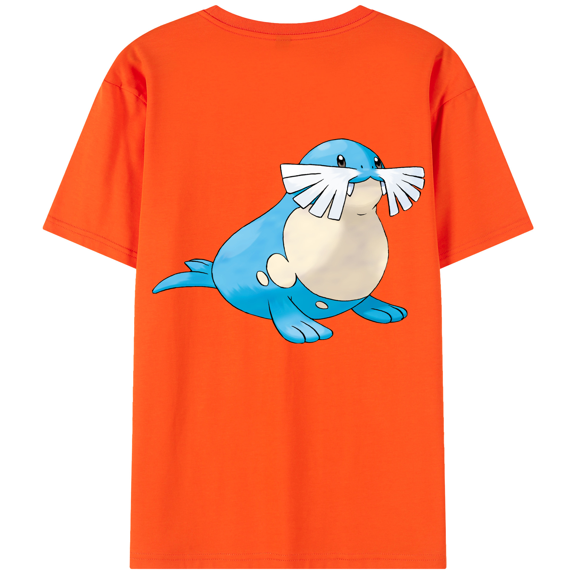 （画像用） ポケットモンスター Pokémon 綿100％半袖Tシャツ（背面プリント）
