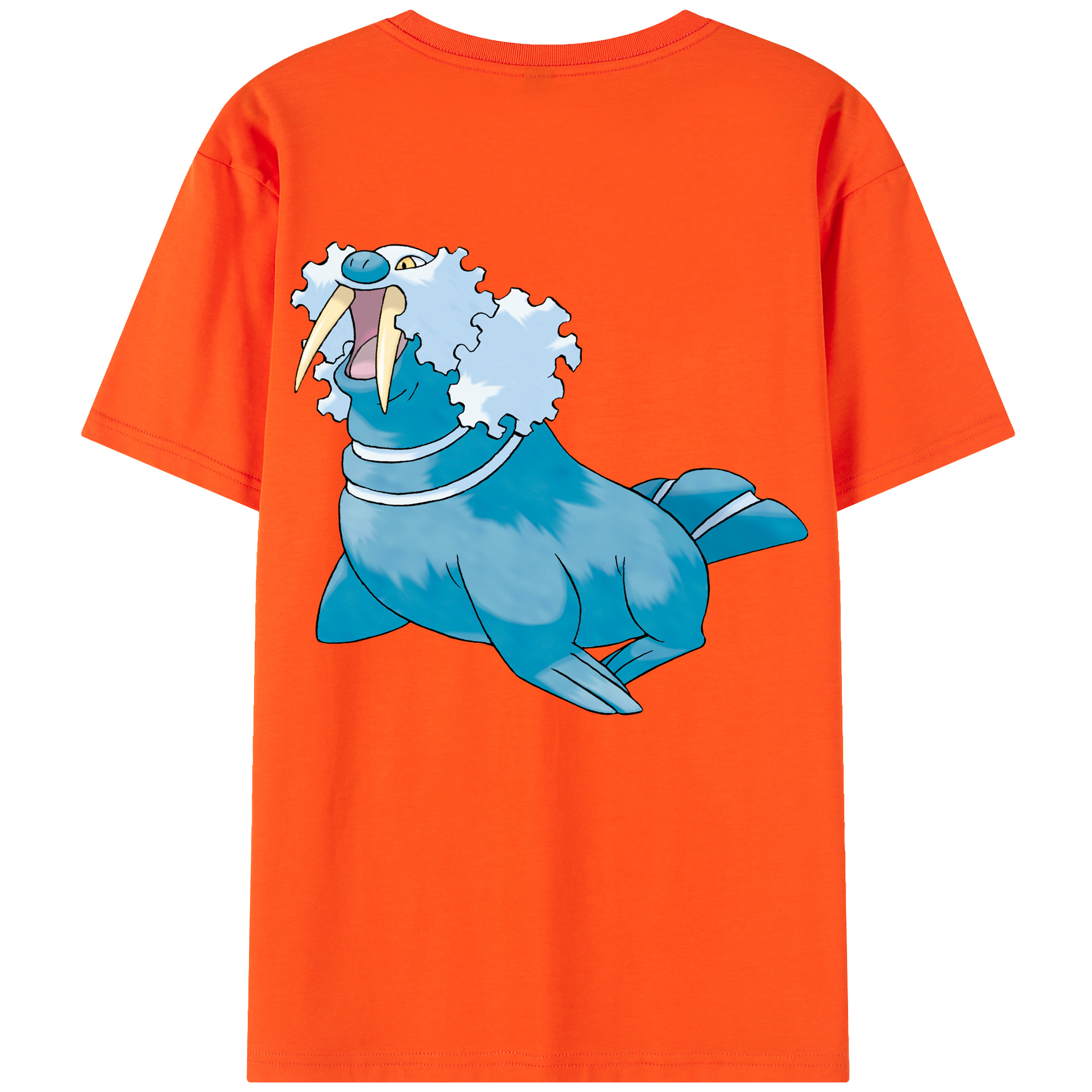 （画像用） ポケットモンスター Pokémon 綿100％半袖Tシャツ（背面プリント）
