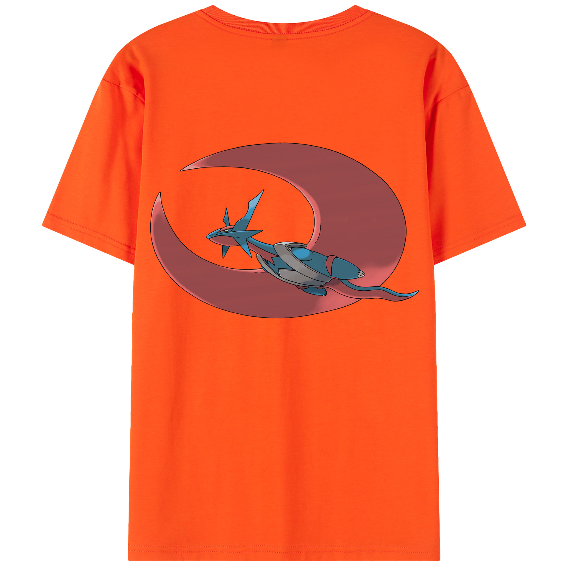 （画像用） ポケットモンスター Pokémon 綿100％半袖Tシャツ（背面プリント）