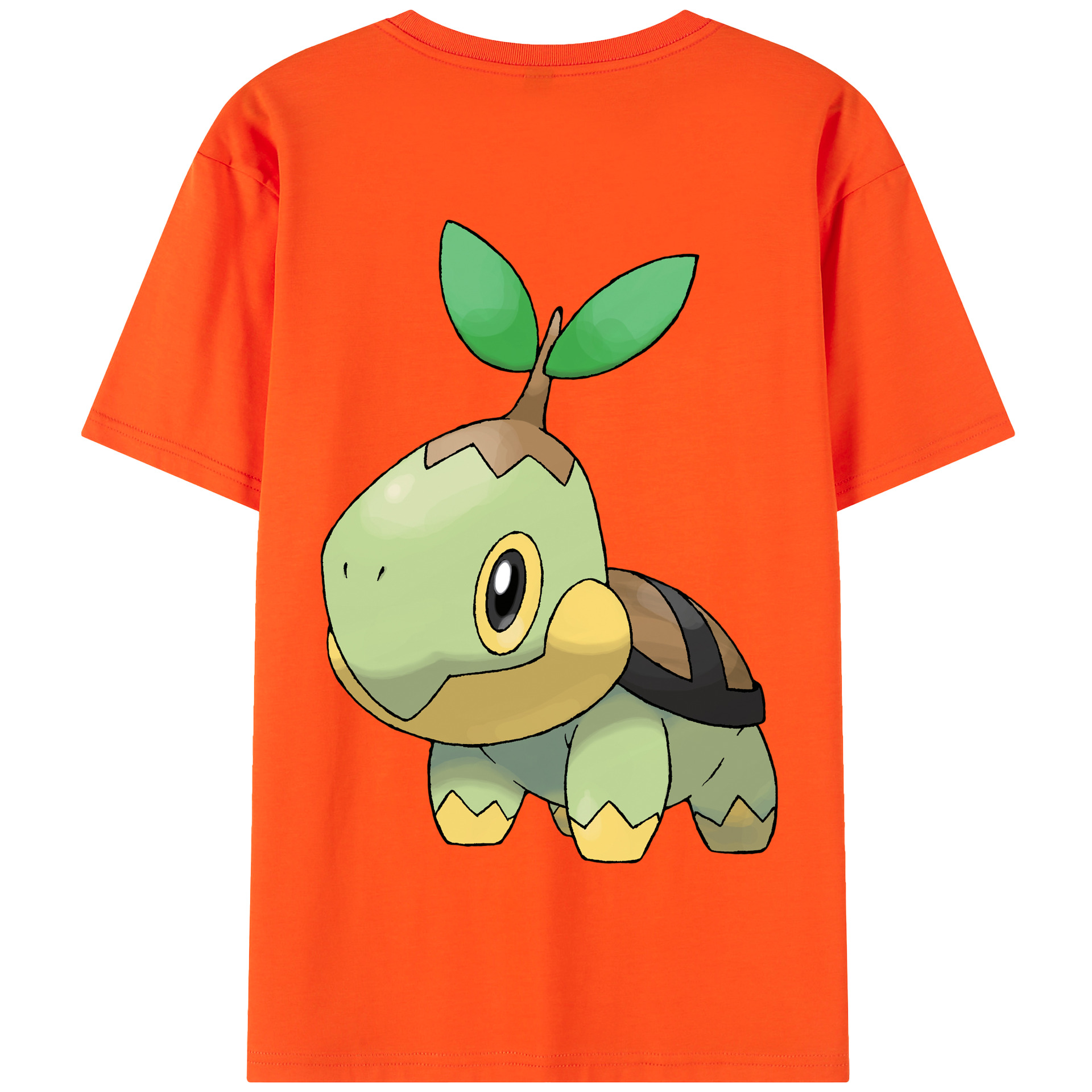 （画像用） ポケットモンスター Pokémon 綿100％半袖Tシャツ（背面プリント）