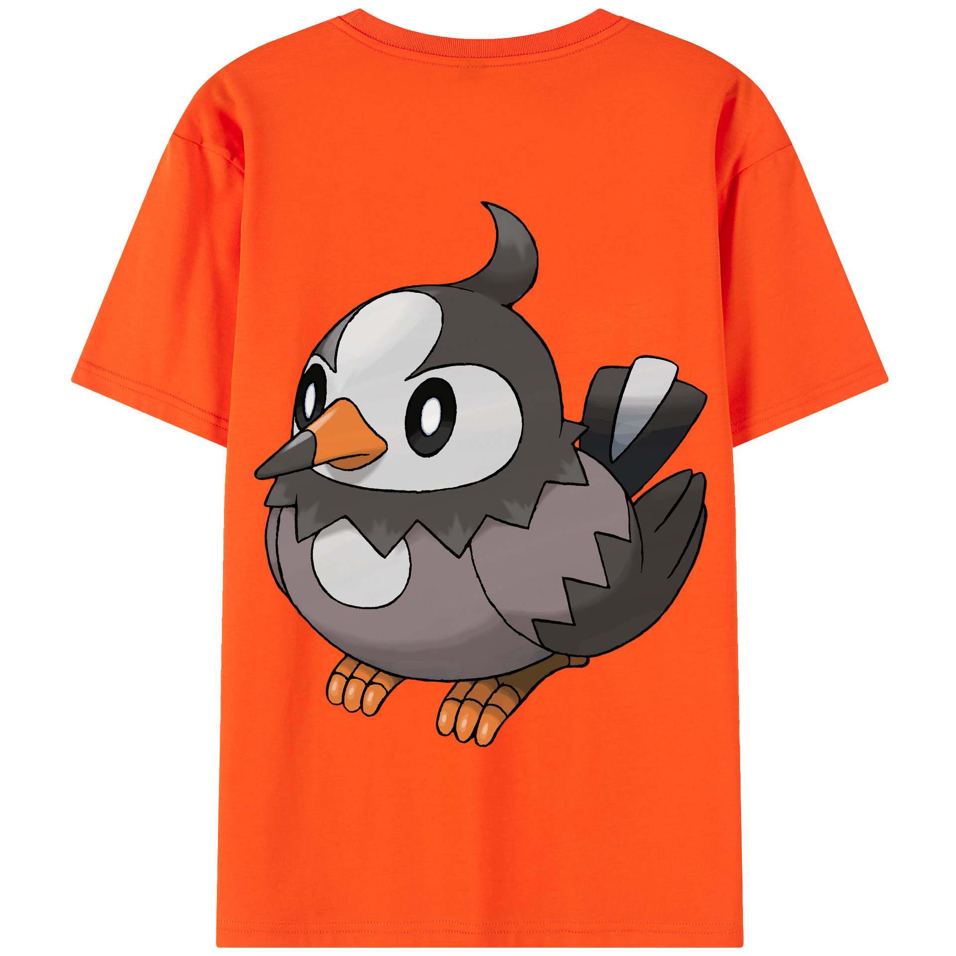 （画像用） ポケットモンスター Pokémon 綿100％半袖Tシャツ（背面プリント）