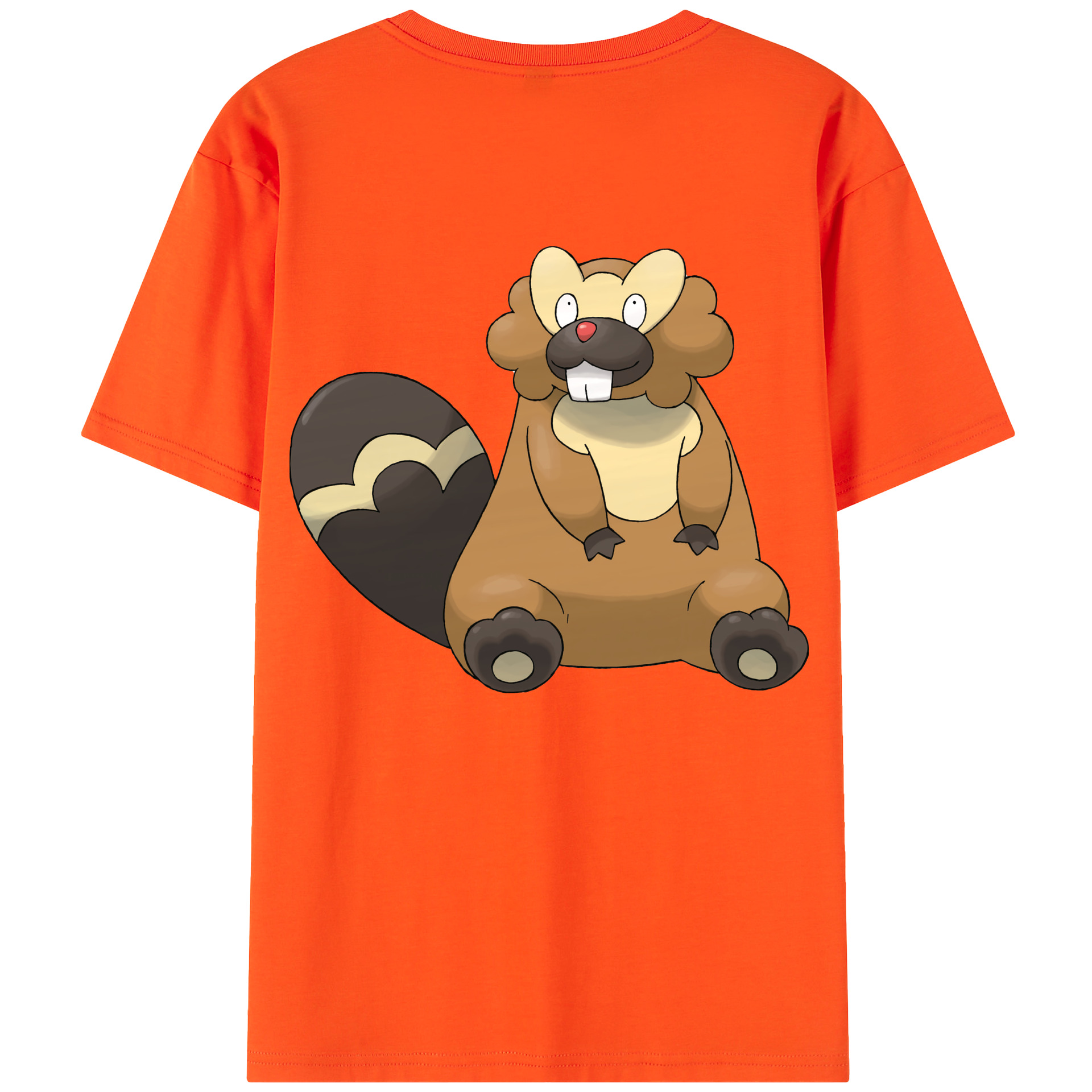 （画像用） ポケットモンスター Pokémon 綿100％半袖Tシャツ（背面プリント）