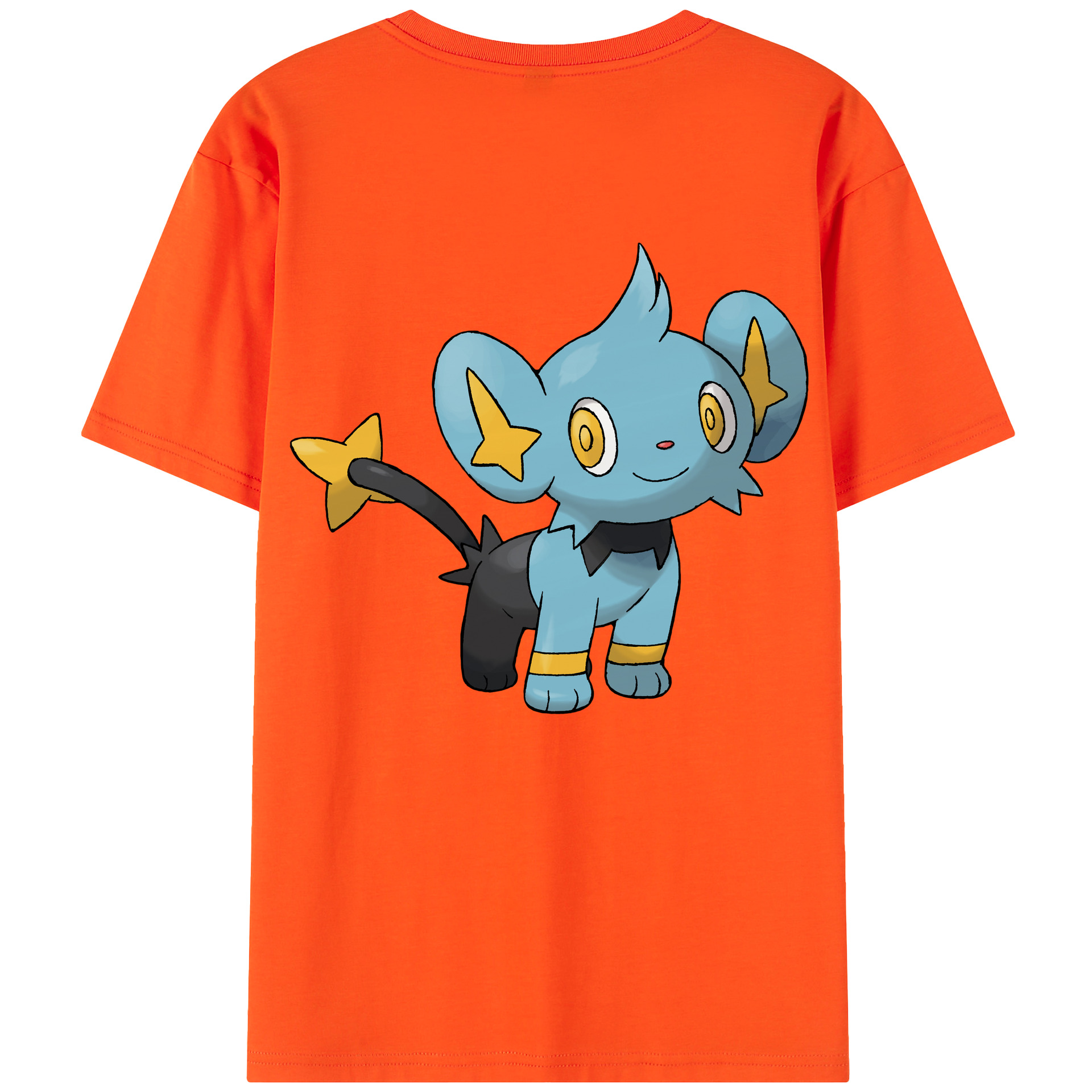 （画像用） ポケットモンスター Pokémon 綿100％半袖Tシャツ（背面プリント）