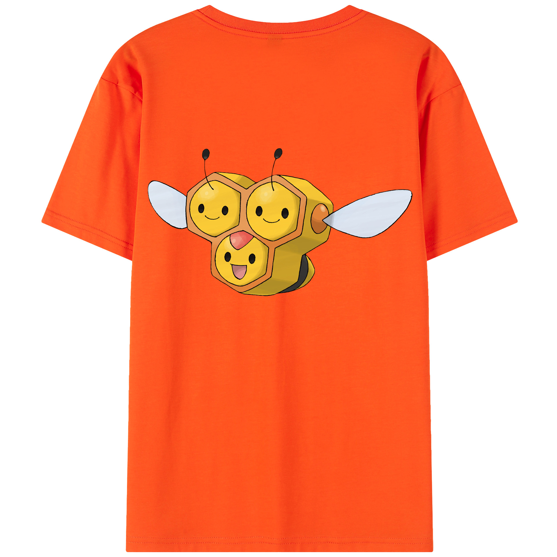 （画像用） ポケットモンスター Pokémon 綿100％半袖Tシャツ（背面プリント）