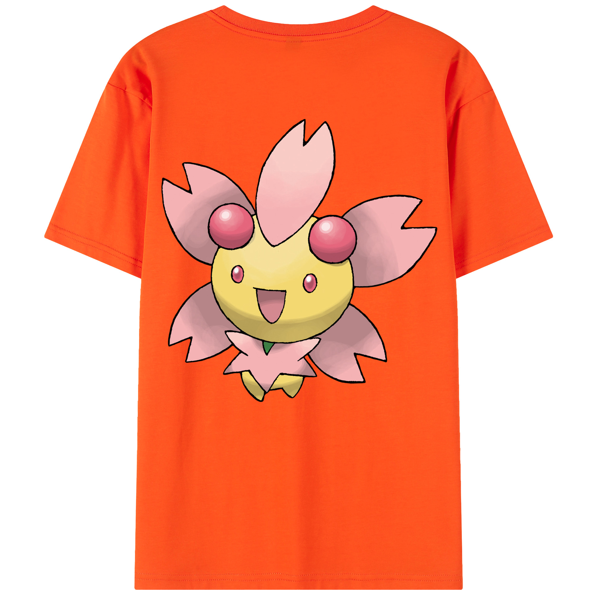 （画像用） ポケットモンスター Pokémon 綿100％半袖Tシャツ（背面プリント）