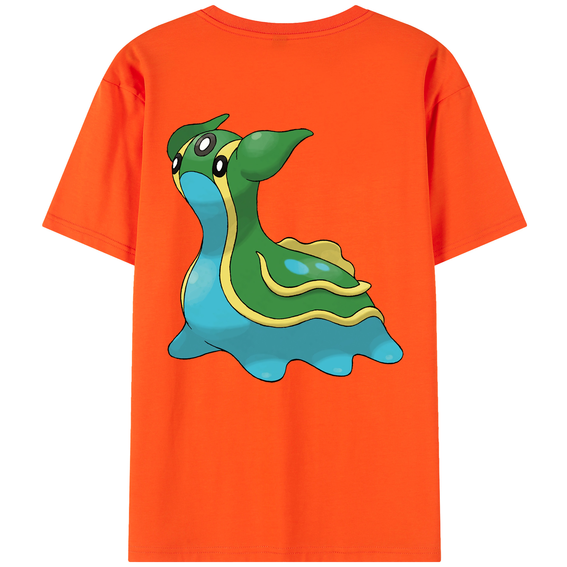 （画像用） ポケットモンスター Pokémon 綿100％半袖Tシャツ（背面プリント）