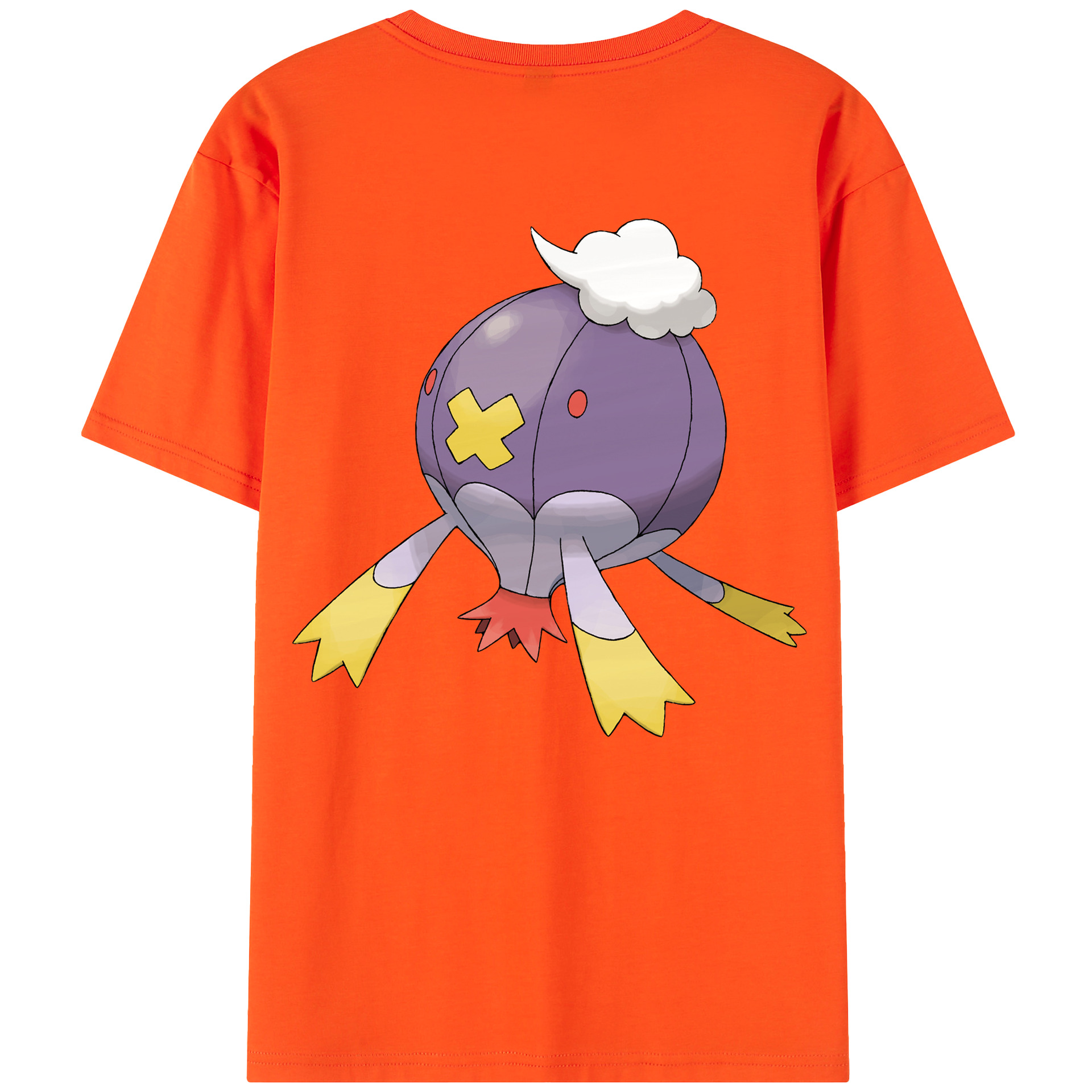 （画像用） ポケットモンスター Pokémon 綿100％半袖Tシャツ（背面プリント）