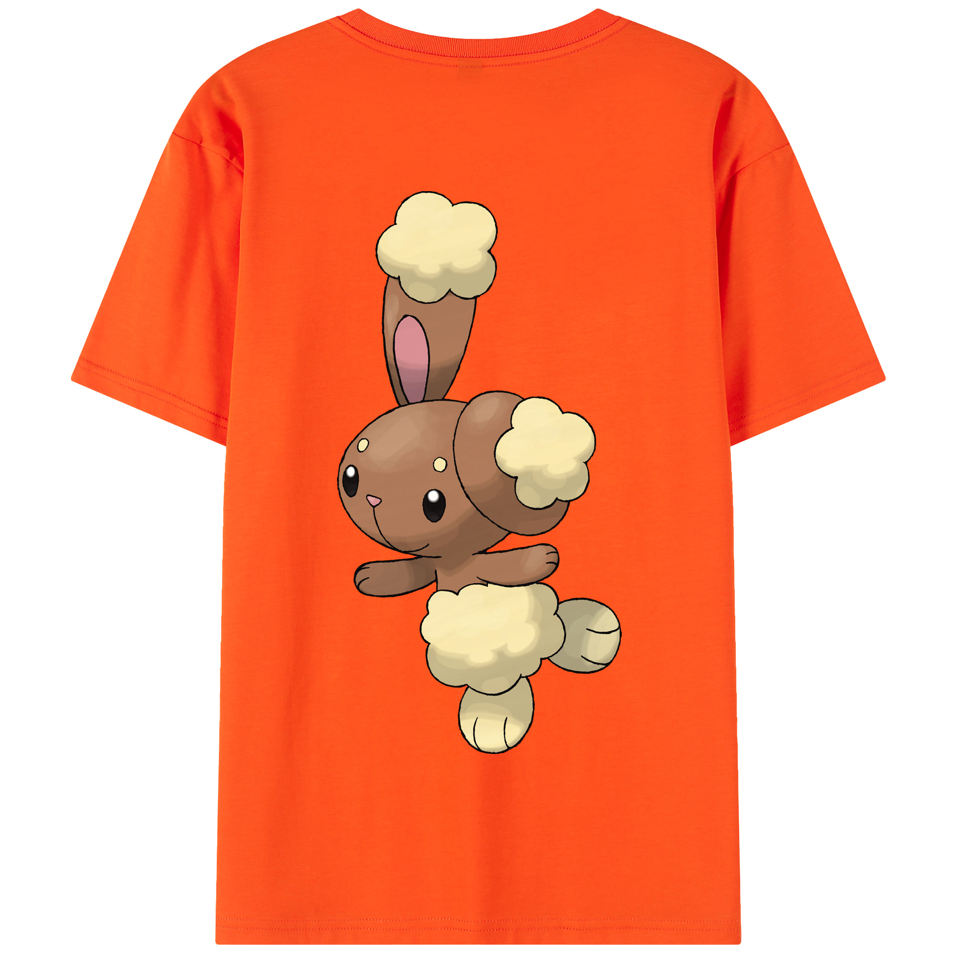 （画像用） ポケットモンスター Pokémon 綿100％半袖Tシャツ（背面プリント）