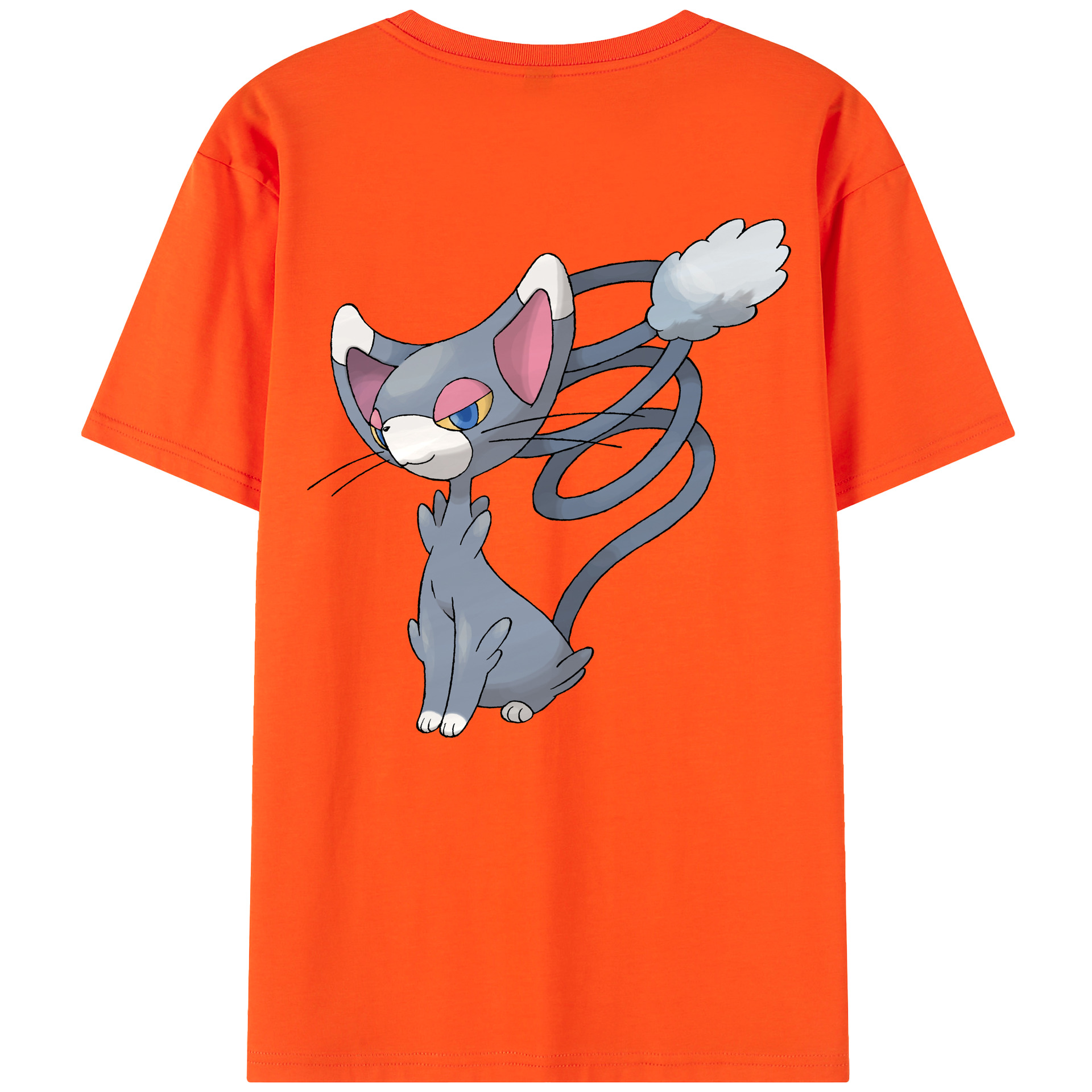 （画像用） ポケットモンスター Pokémon 綿100％半袖Tシャツ（背面プリント）