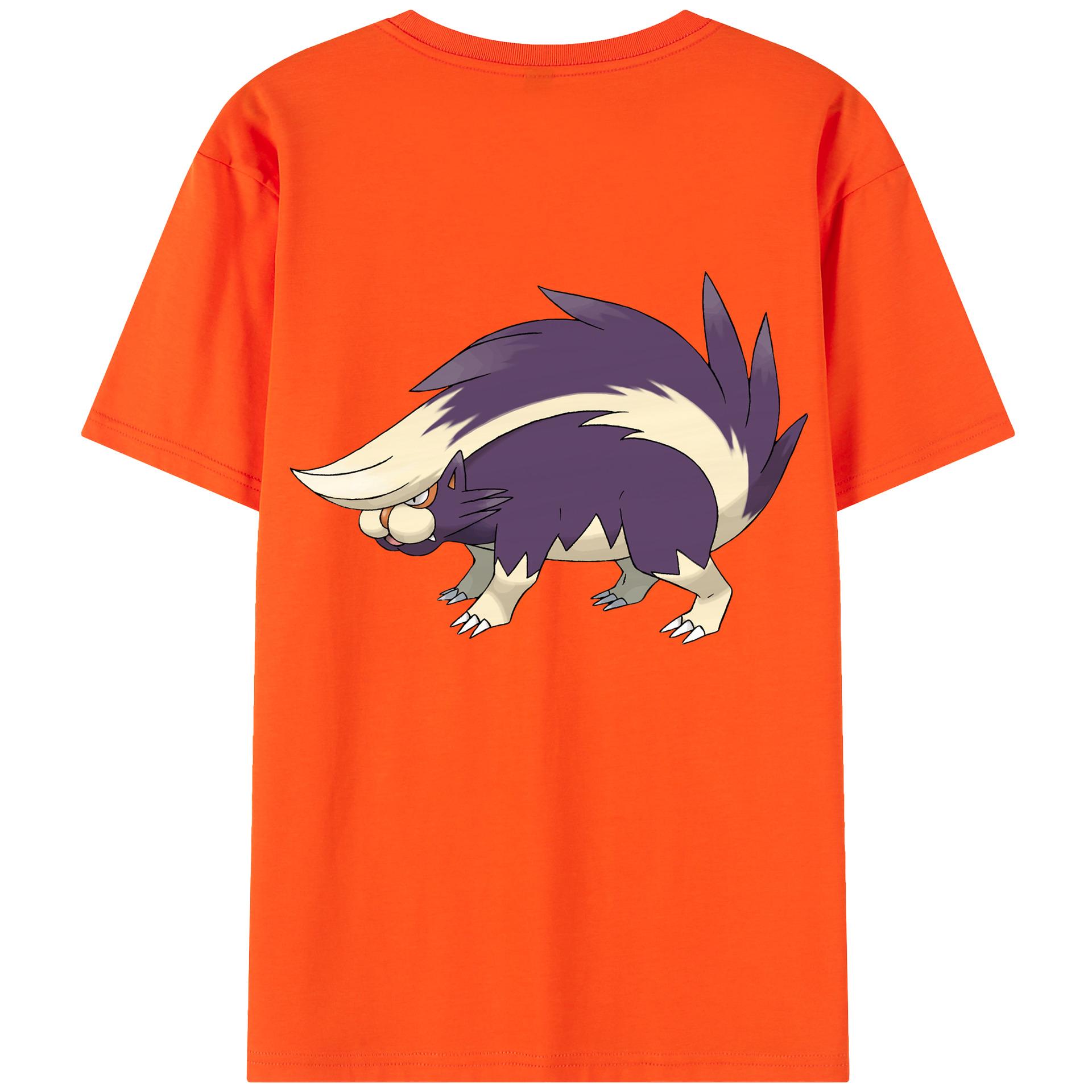（画像用） ポケットモンスター Pokémon 綿100％半袖Tシャツ（背面プリント）