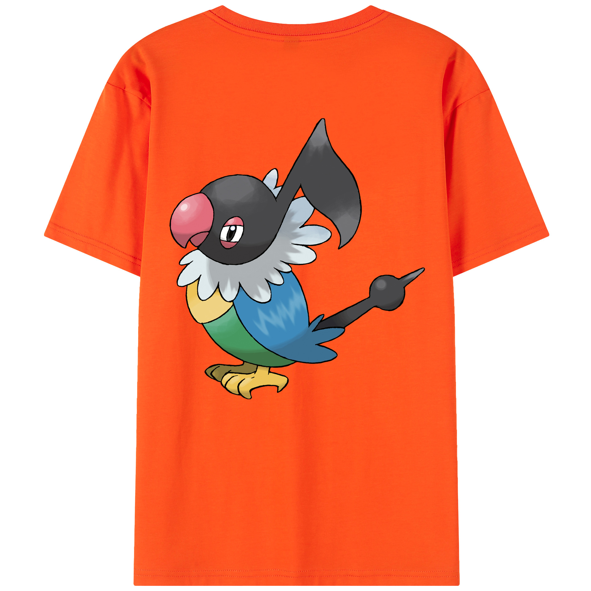 （画像用） ポケットモンスター Pokémon 綿100％半袖Tシャツ（背面プリント）