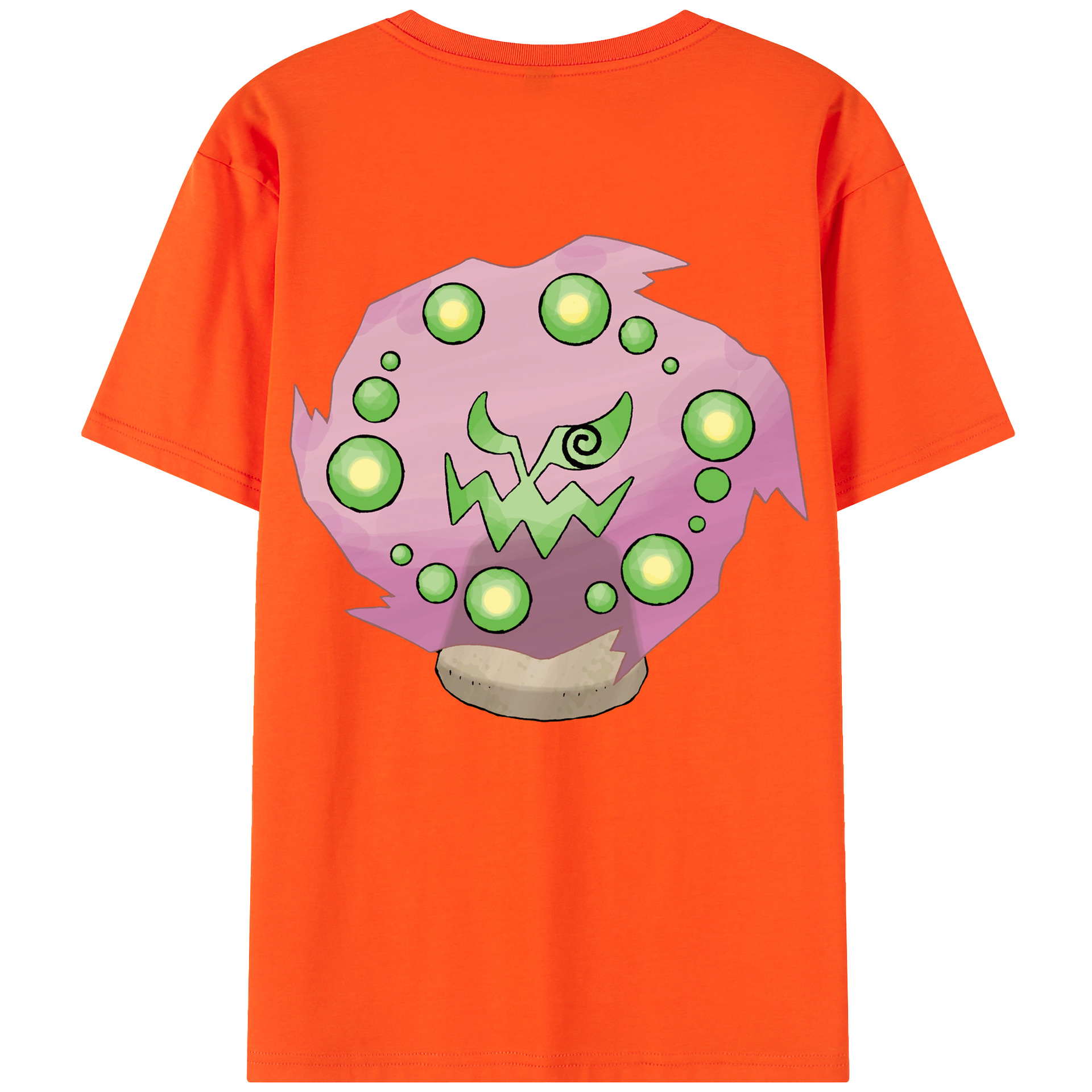 （画像用） ポケットモンスター Pokémon 綿100％半袖Tシャツ（背面プリント）