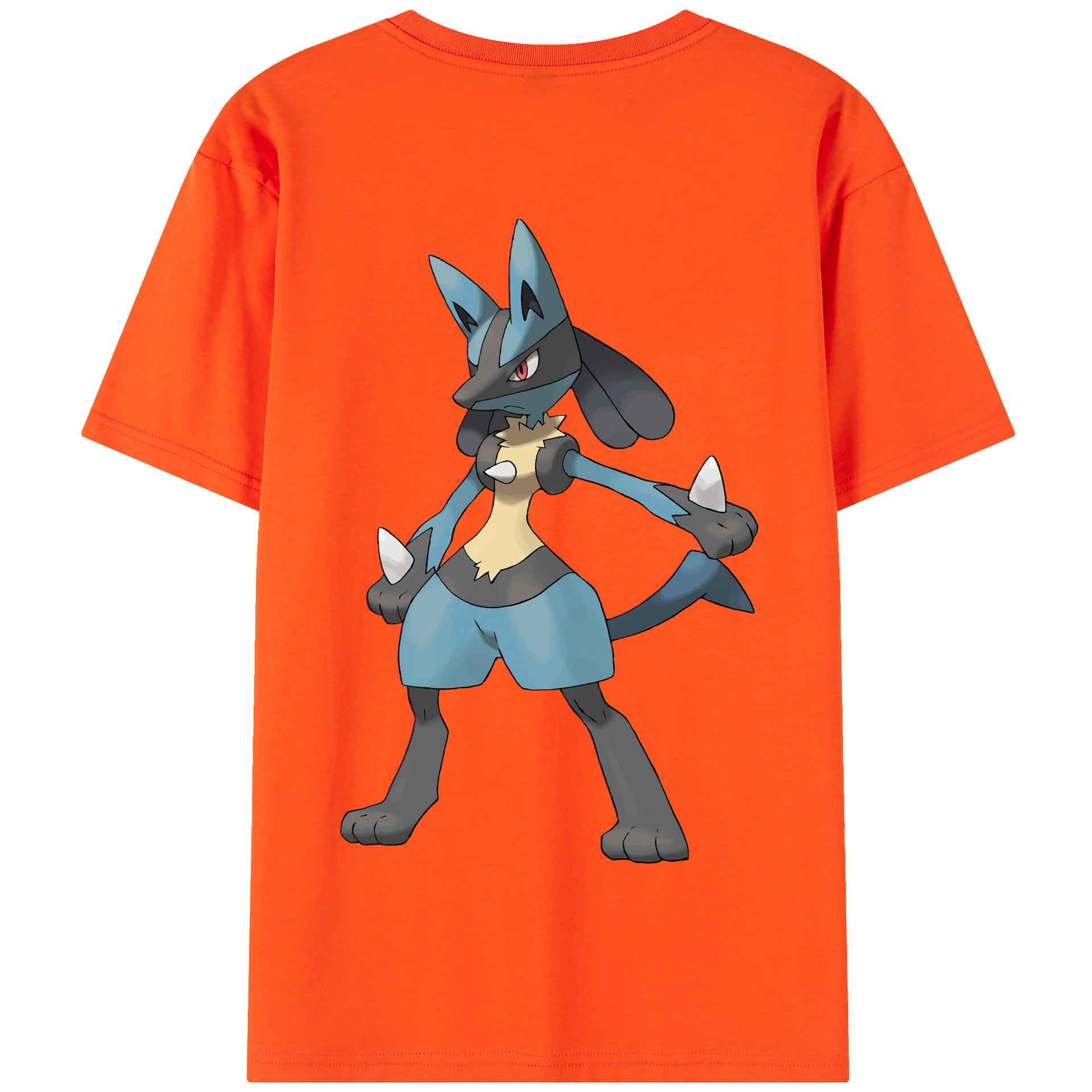 （画像用） ポケットモンスター Pokémon 綿100％半袖Tシャツ（背面プリント）