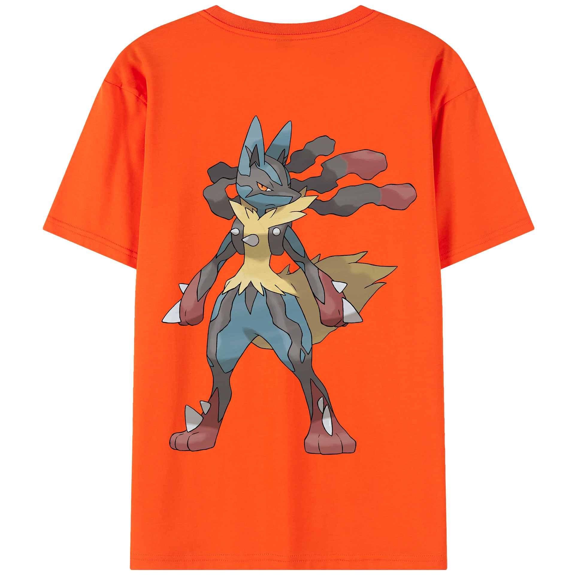 （画像用） ポケットモンスター Pokémon 綿100％半袖Tシャツ（背面プリント）