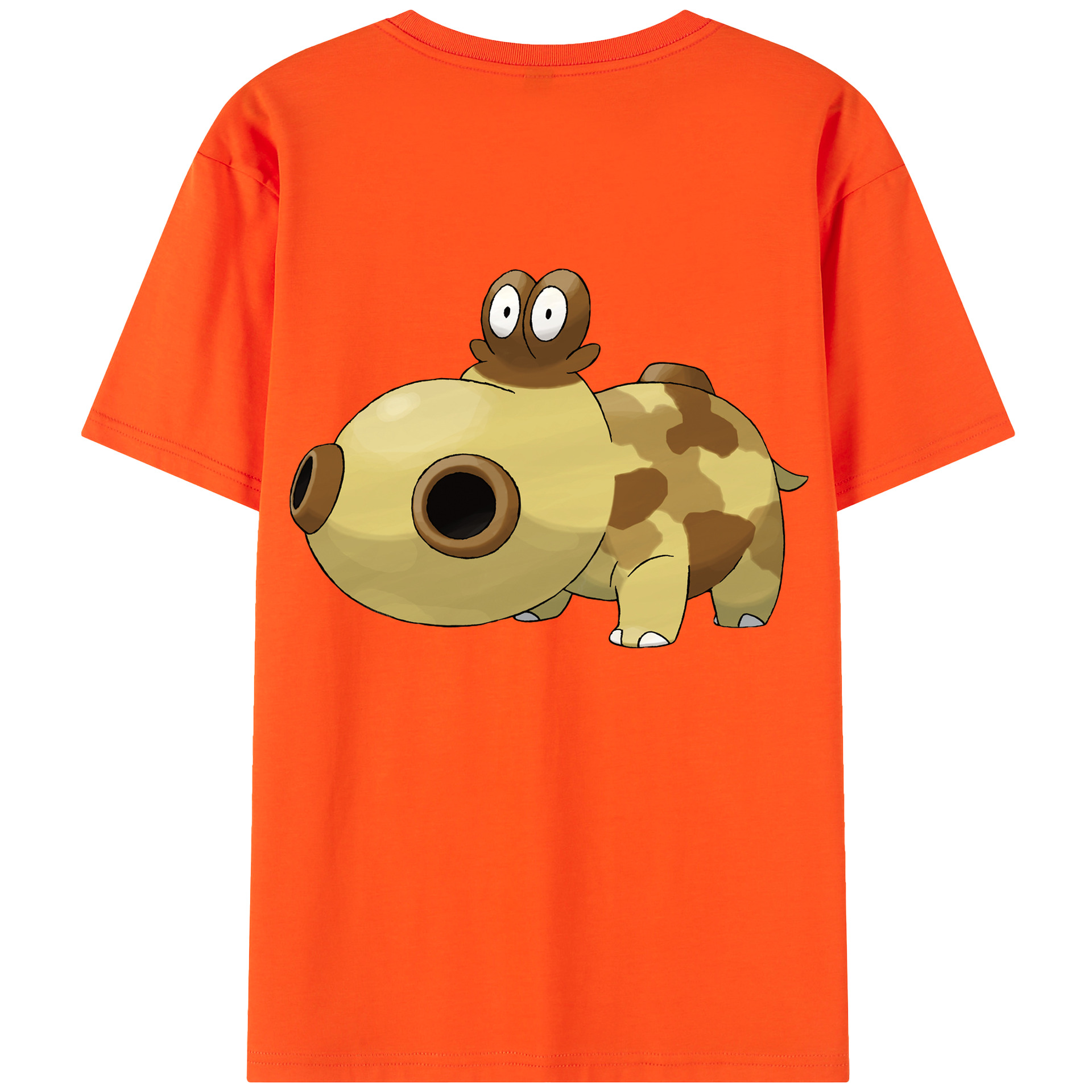 （画像用） ポケットモンスター Pokémon 綿100％半袖Tシャツ（背面プリント）