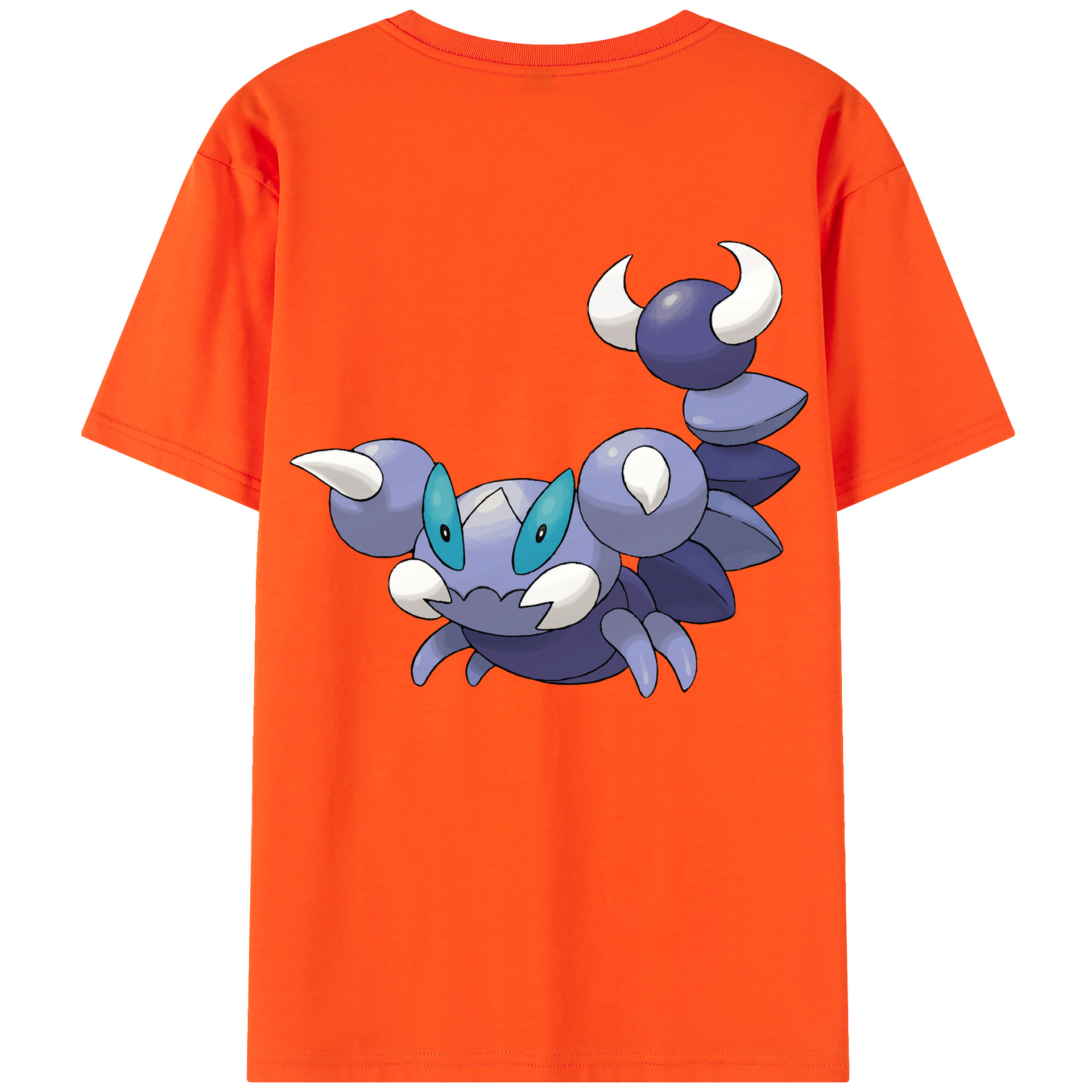 （画像用） ポケットモンスター Pokémon 綿100％半袖Tシャツ（背面プリント）