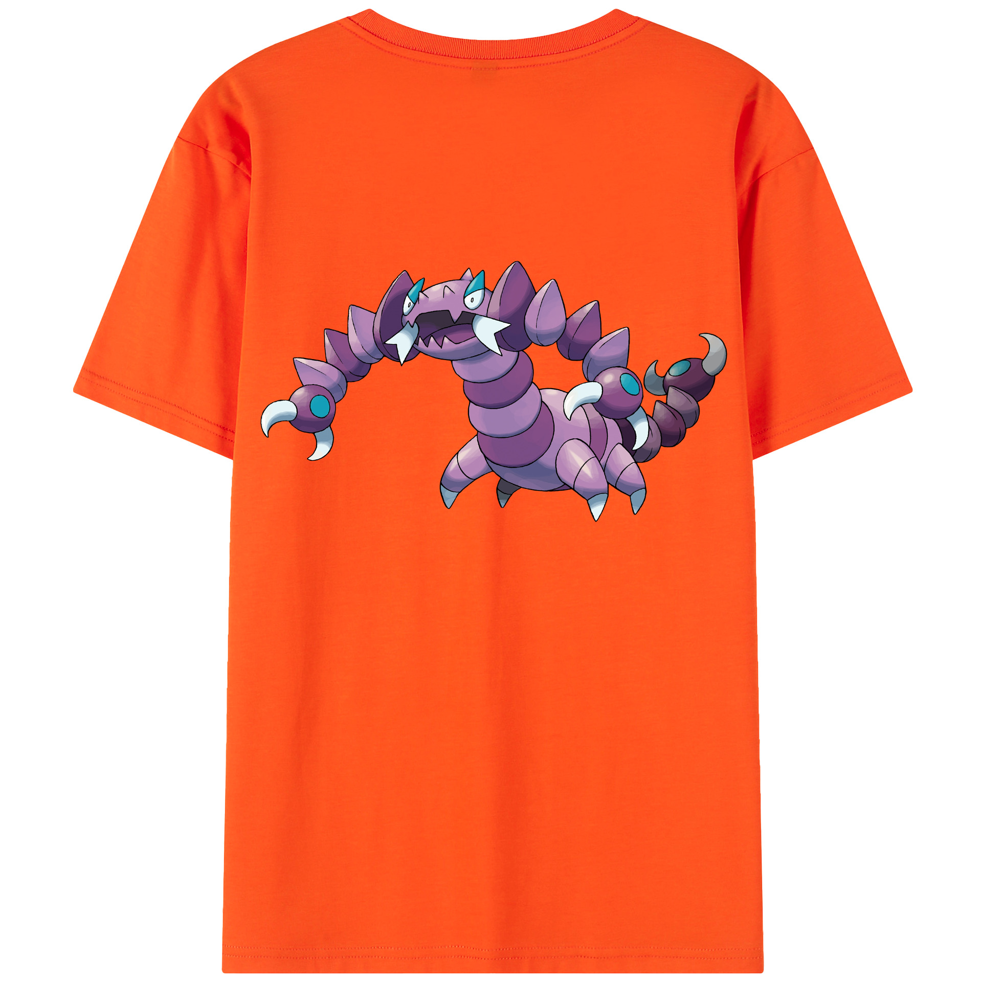（画像用） ポケットモンスター Pokémon 綿100％半袖Tシャツ（背面プリント）