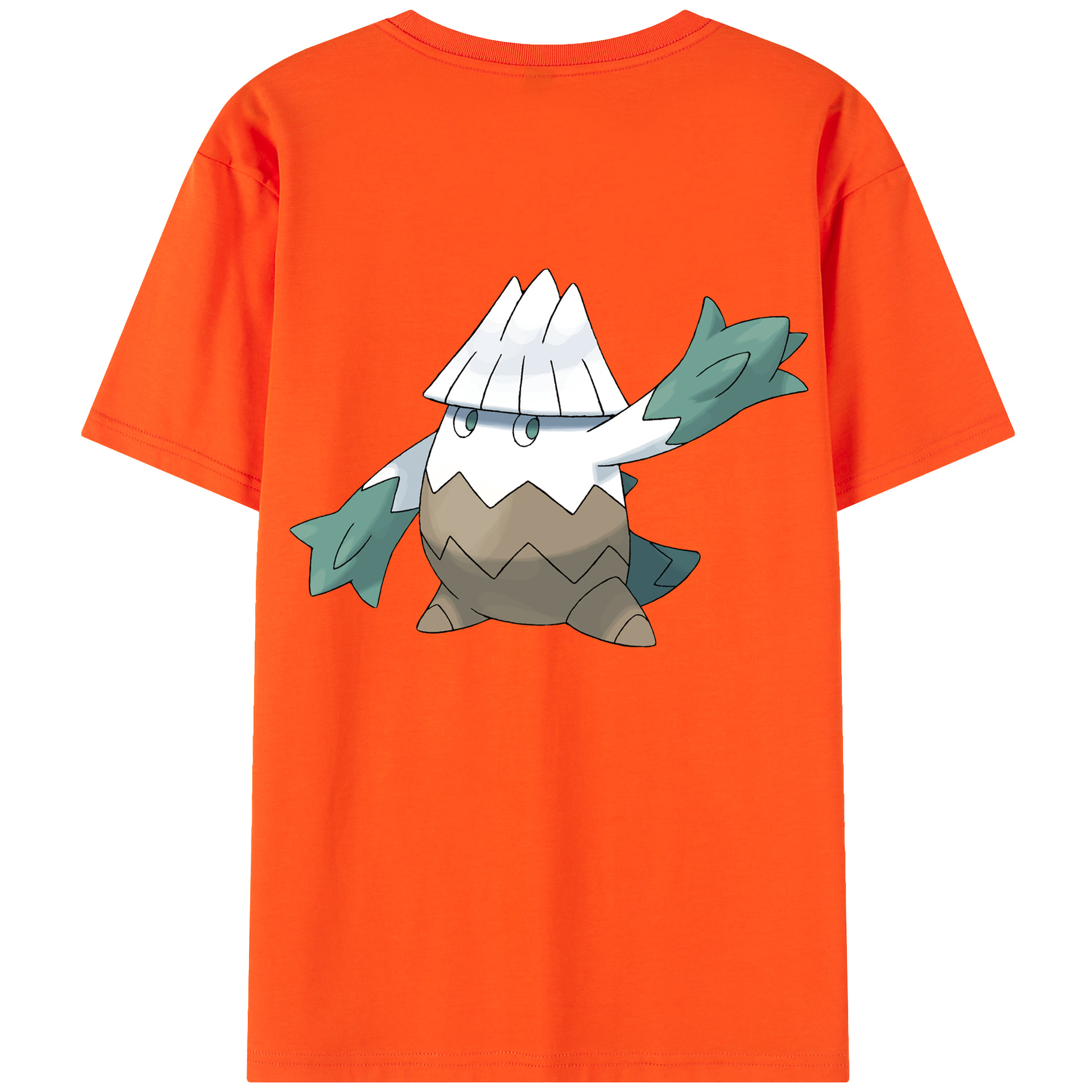 （画像用） ポケットモンスター Pokémon 綿100％半袖Tシャツ（背面プリント）