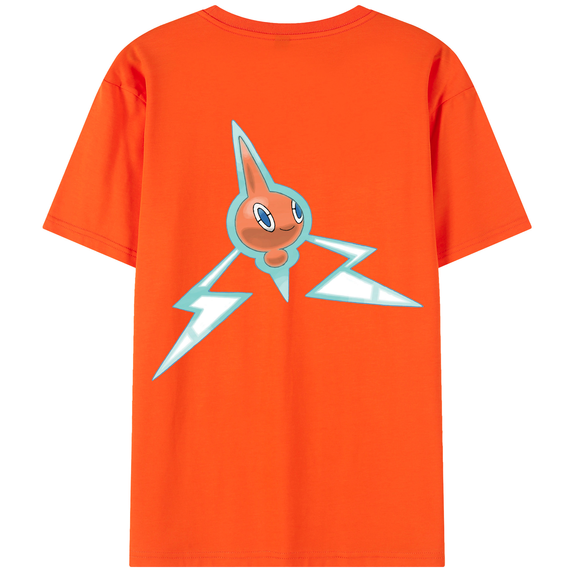 （画像用） ポケットモンスター Pokémon 綿100％半袖Tシャツ（背面プリント）