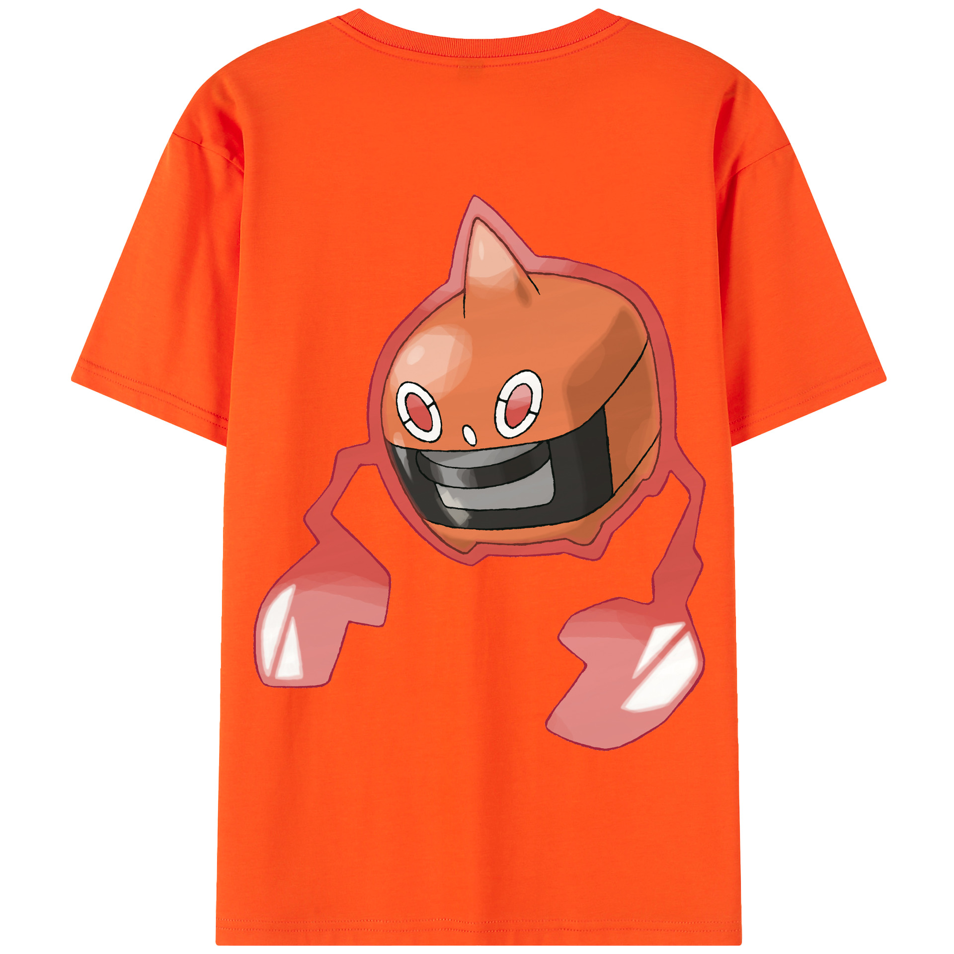 （画像用） ポケットモンスター Pokémon 綿100％半袖Tシャツ（背面プリント）