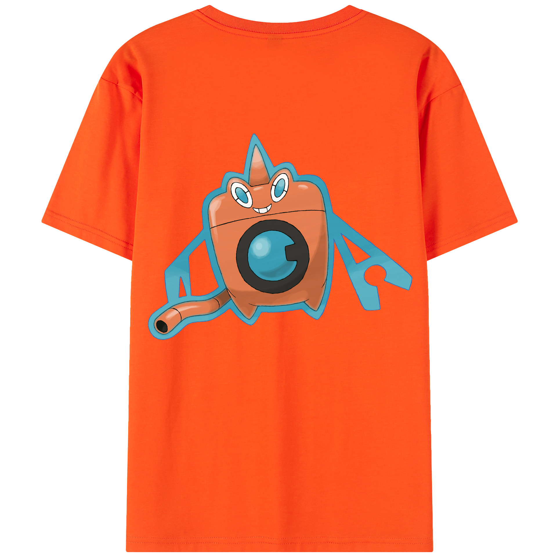 （画像用） ポケットモンスター Pokémon 綿100％半袖Tシャツ（背面プリント）