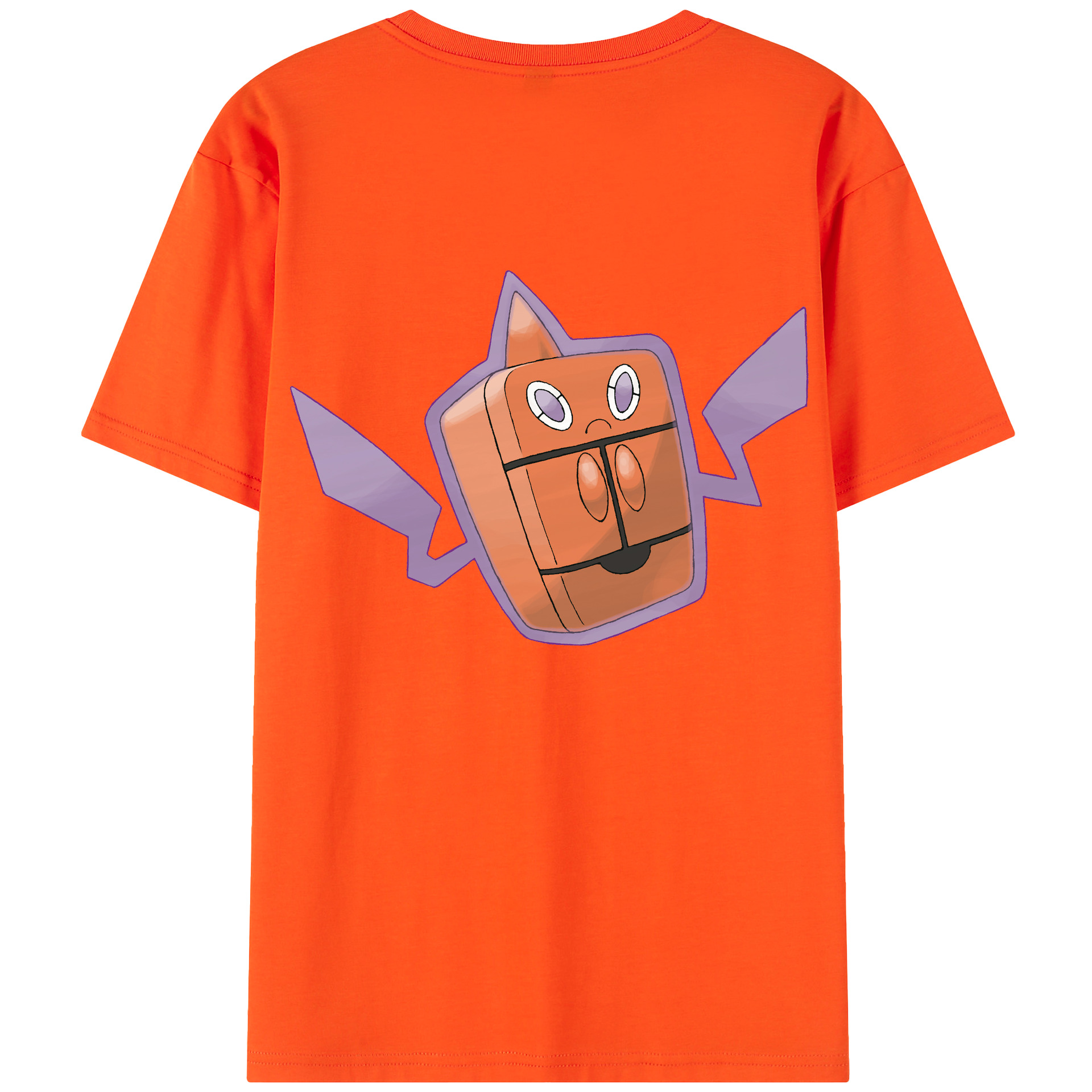 （画像用） ポケットモンスター Pokémon 綿100％半袖Tシャツ（背面プリント）