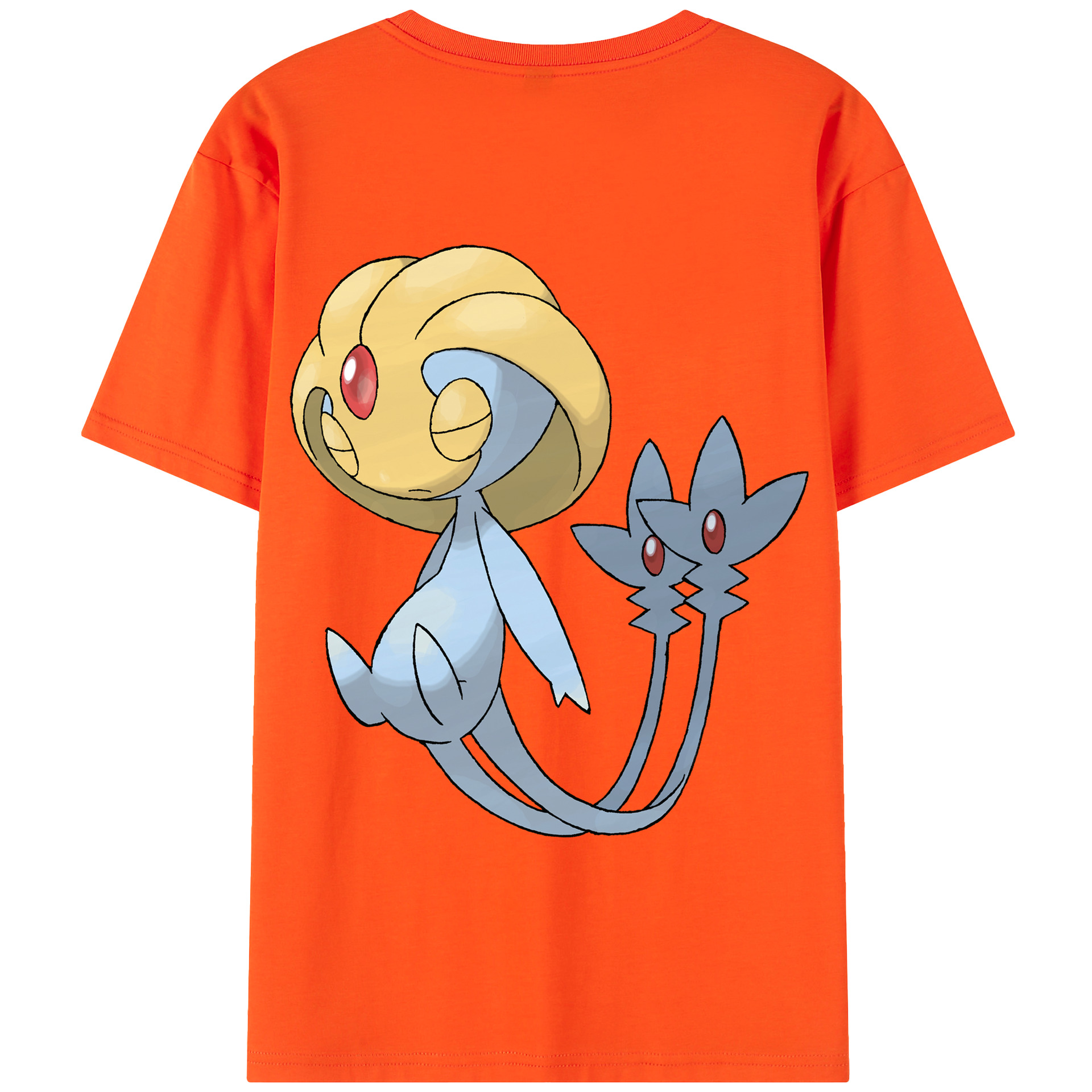 （画像用） ポケットモンスター Pokémon 綿100％半袖Tシャツ（背面プリント）