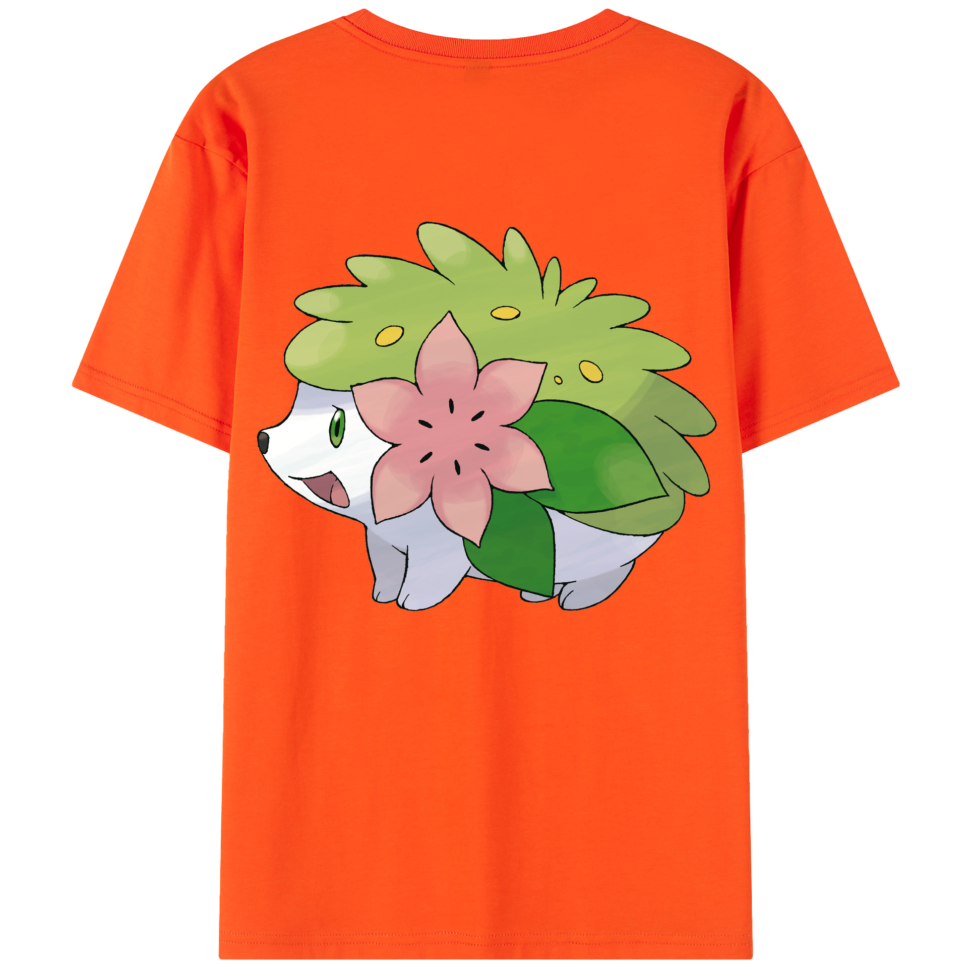 （画像用） ポケットモンスター Pokémon 綿100％半袖Tシャツ（背面プリント）