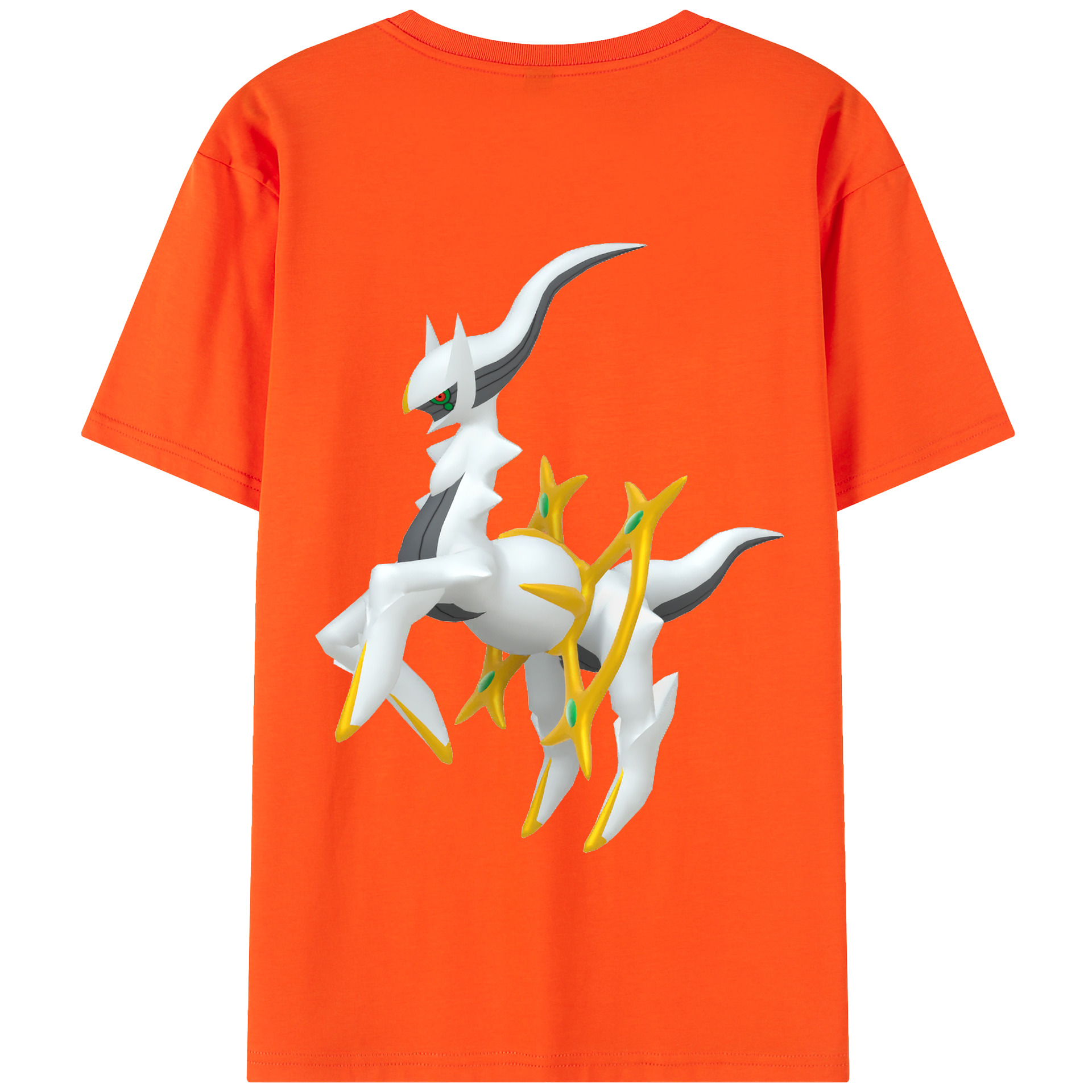 （画像用） ポケットモンスター Pokémon 綿100％半袖Tシャツ（背面プリント）