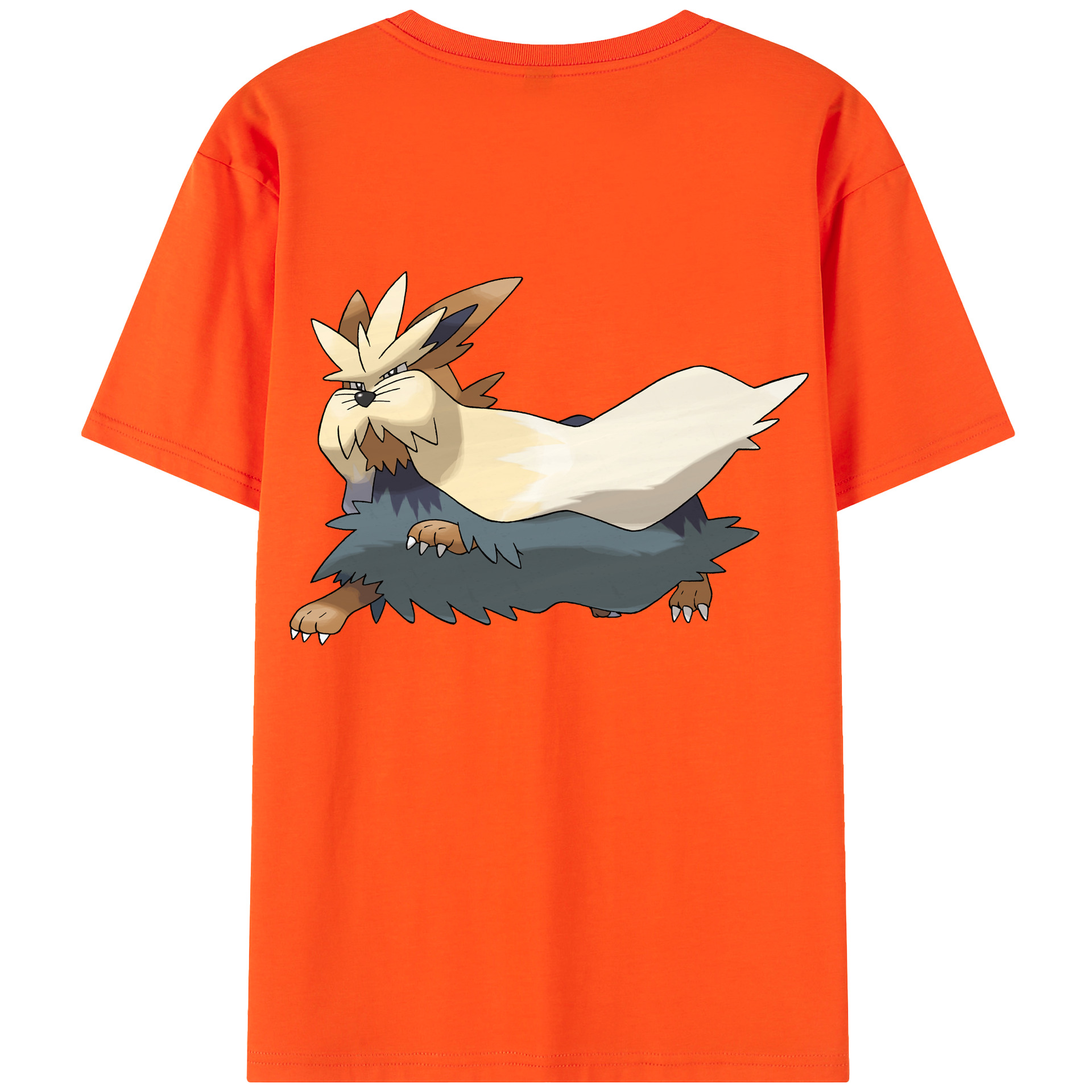 （画像用） ポケットモンスター Pokémon 綿100％半袖Tシャツ（背面プリント）