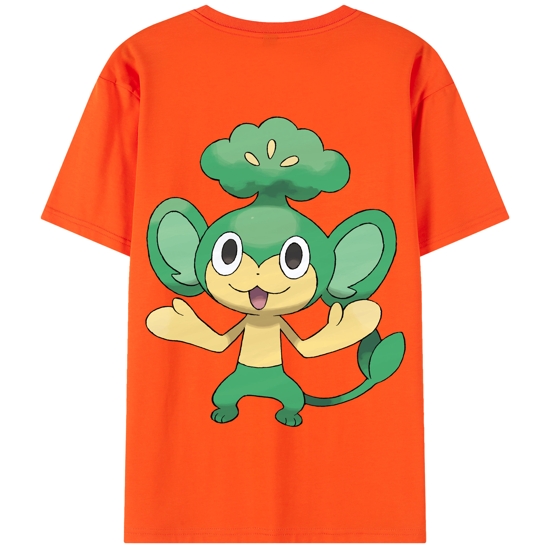 （画像用） ポケットモンスター Pokémon 綿100％半袖Tシャツ（背面プリント）