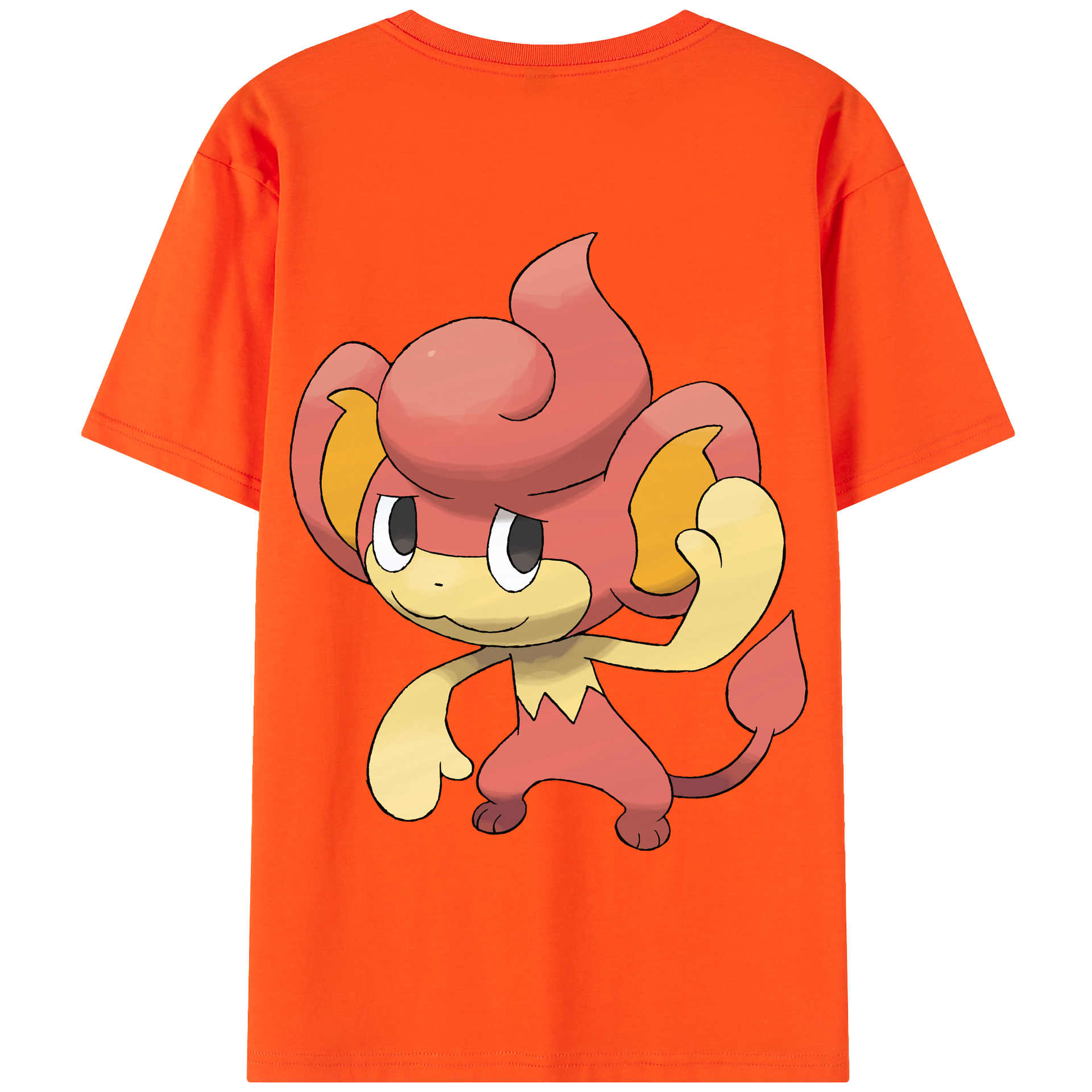 （画像用） ポケットモンスター Pokémon 綿100％半袖Tシャツ（背面プリント）