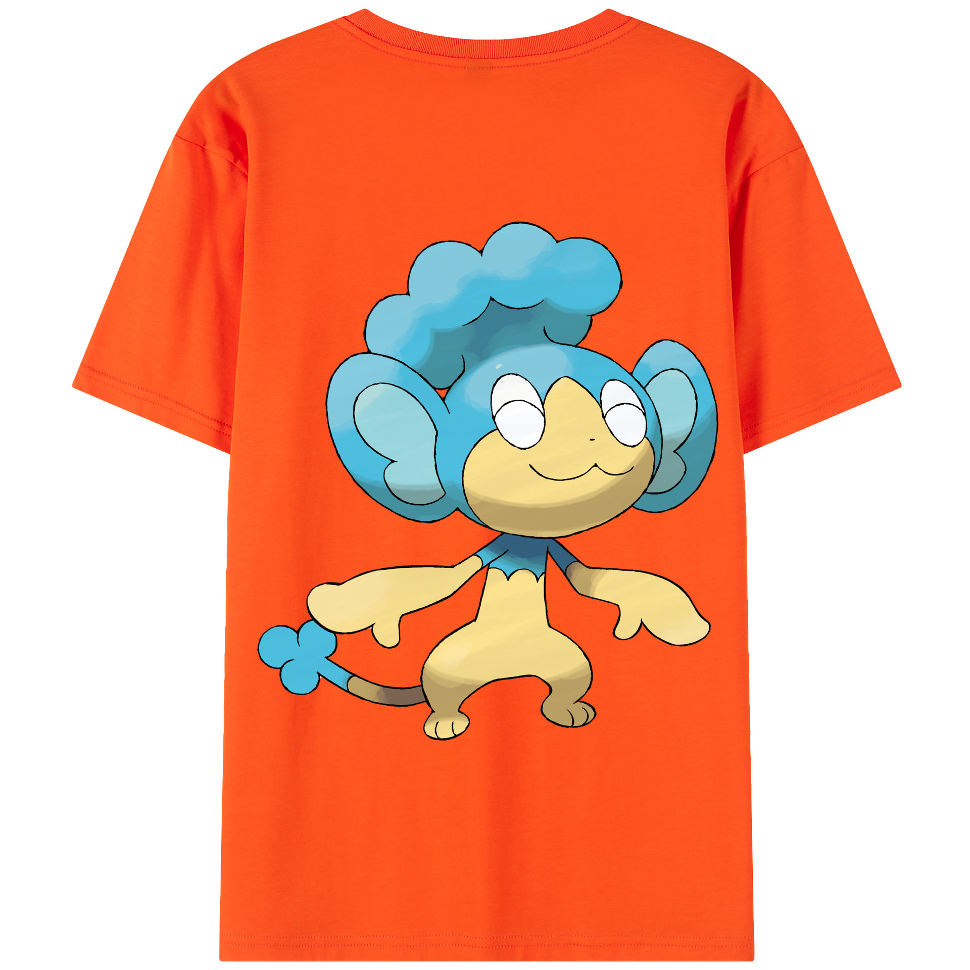 （画像用） ポケットモンスター Pokémon 綿100％半袖Tシャツ（背面プリント）