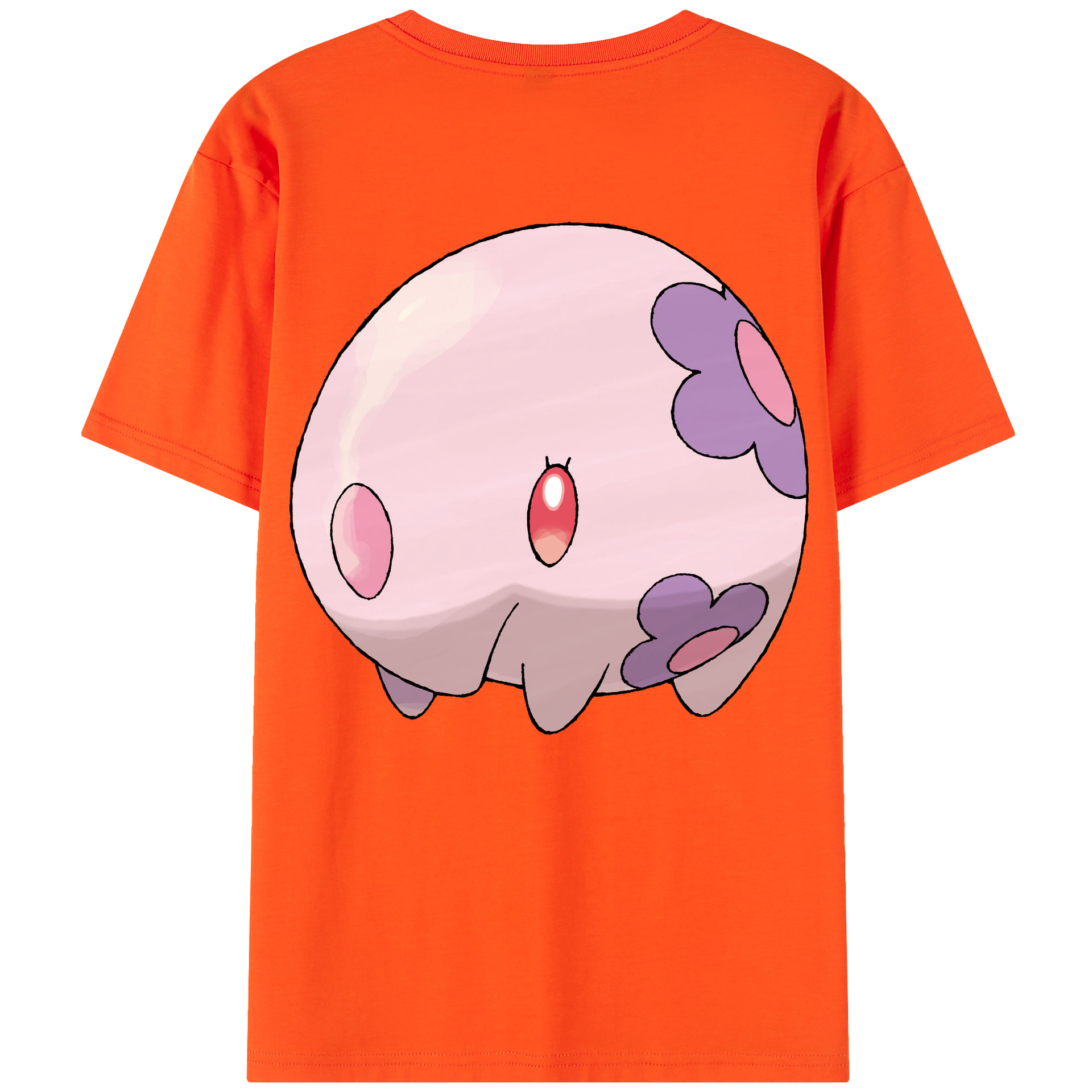 （画像用） ポケットモンスター Pokémon 綿100％半袖Tシャツ（背面プリント）